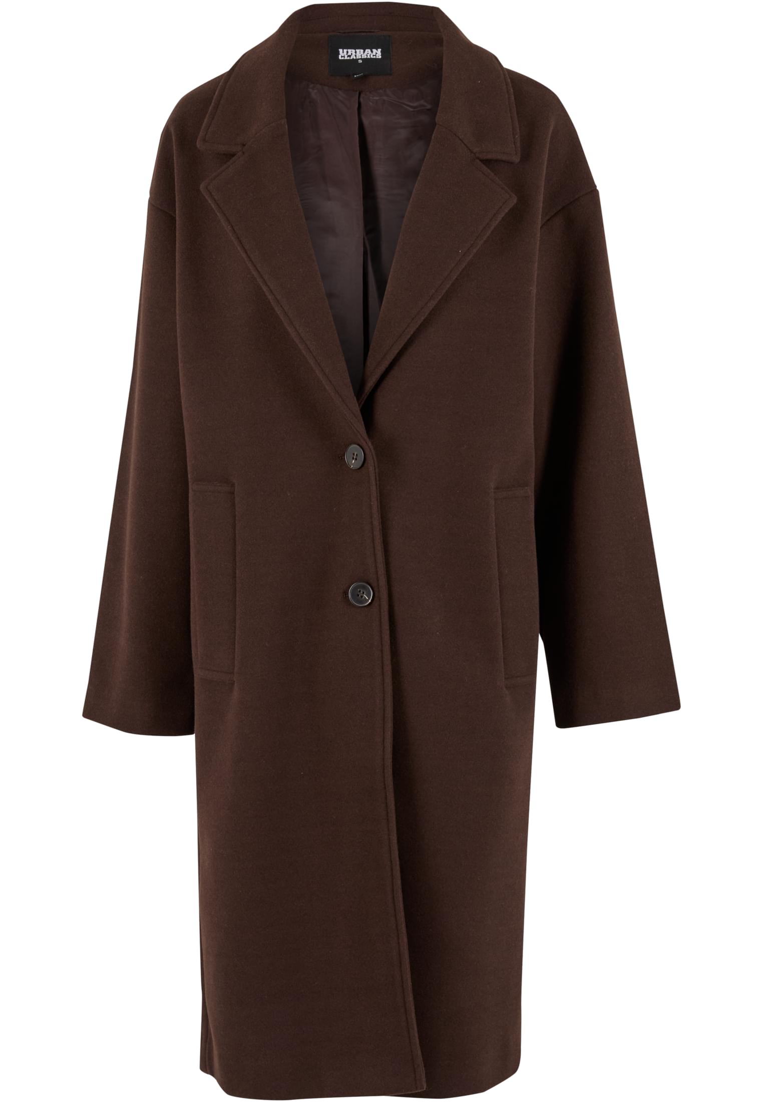 UC Ladies Cappotto Oversized Long warmbrown