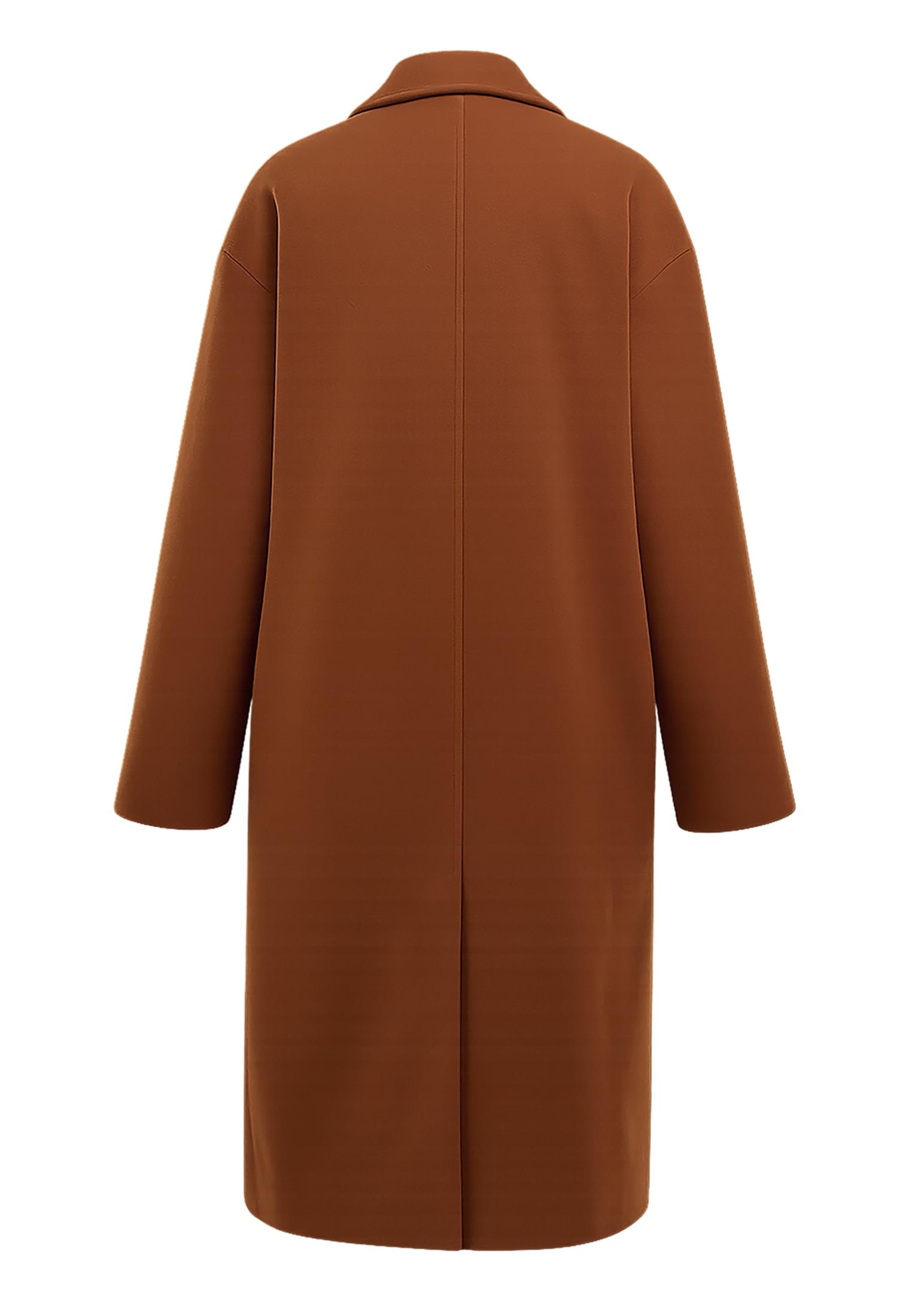 UC Ladies Cappotto Oversized Long foxbrown