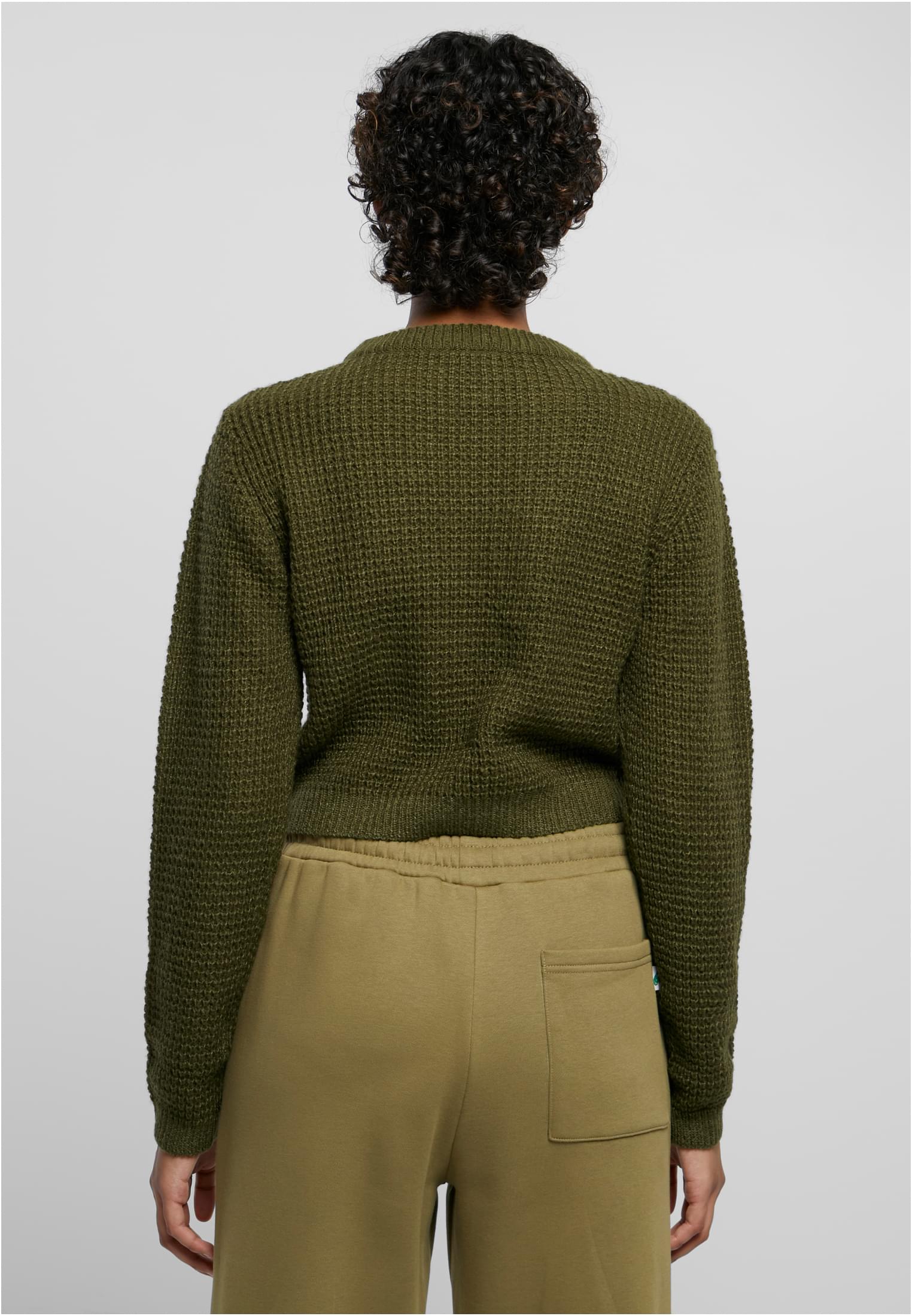 Urban Classics Maglione Short Waffle summerolive