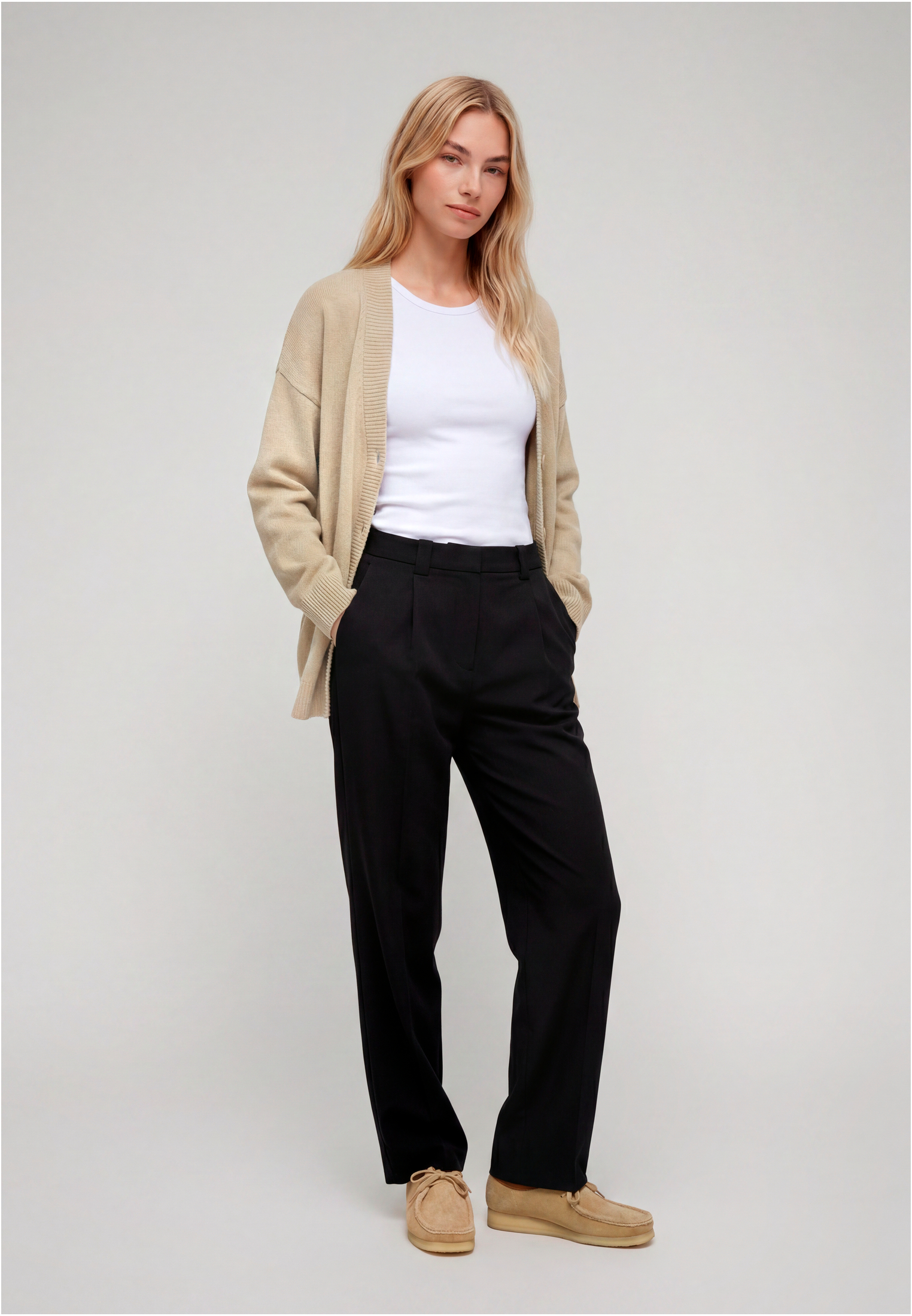 Urban Classics Cardigan Big Oversized wetsand