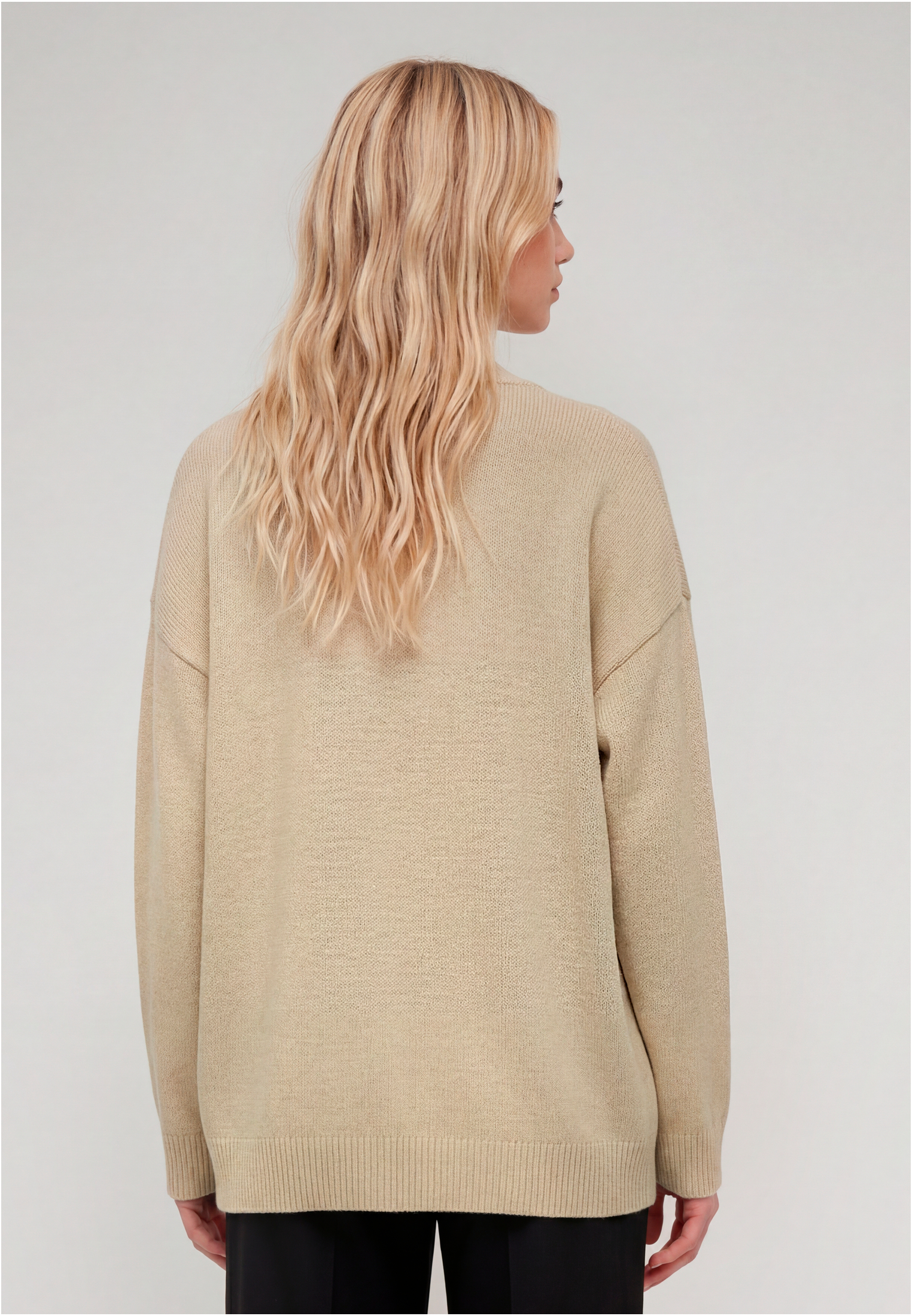 Urban Classics Cardigan Big Oversized wetsand