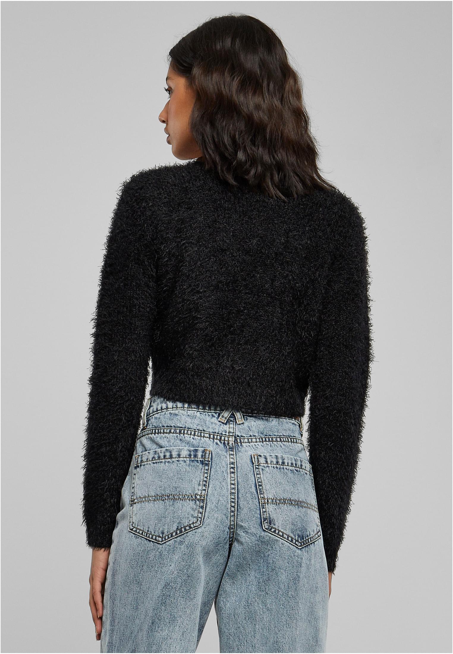 Urban Classics Cardigan Tied Cropped Feather