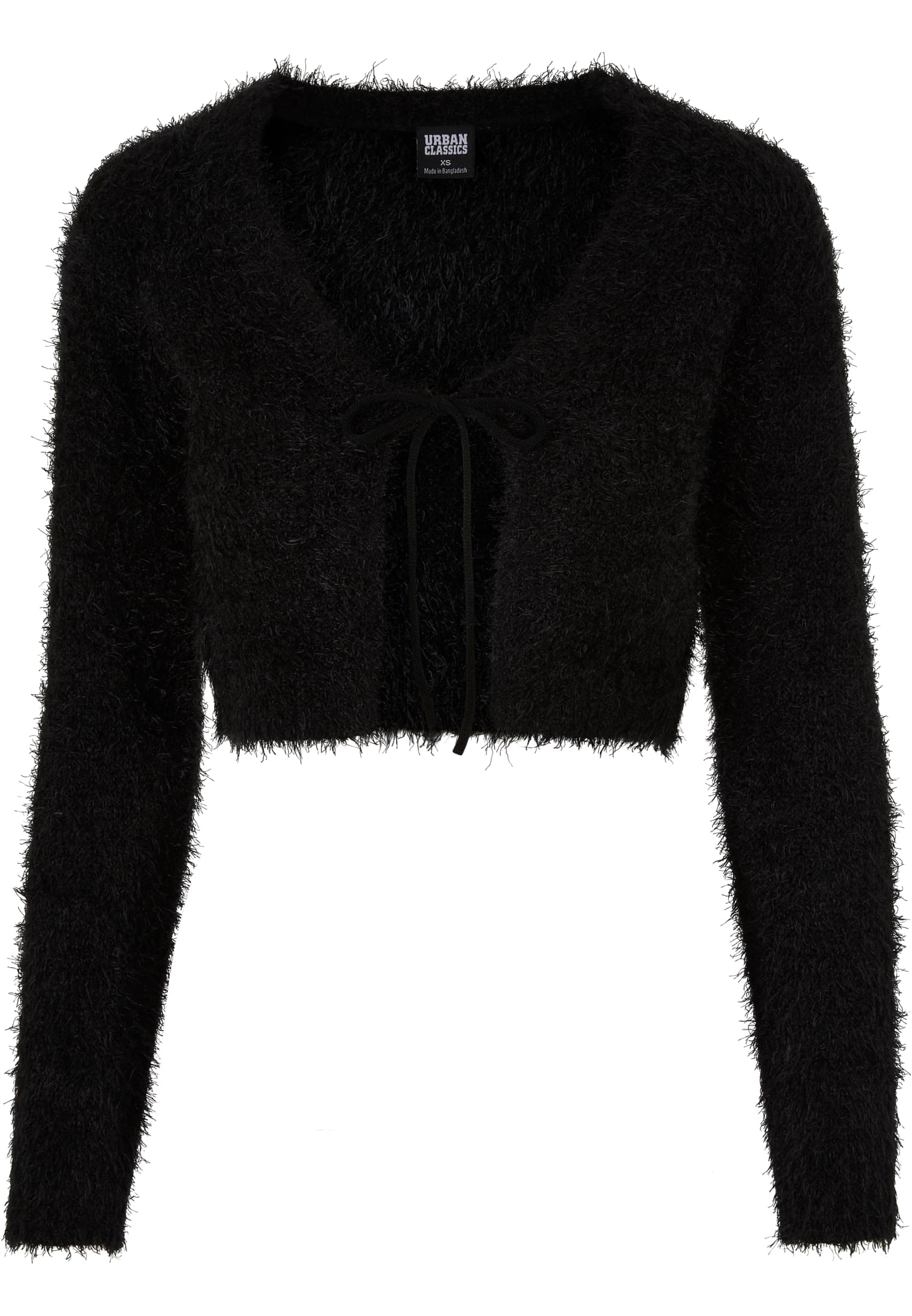 Urban Classics Cardigan Tied Cropped Feather