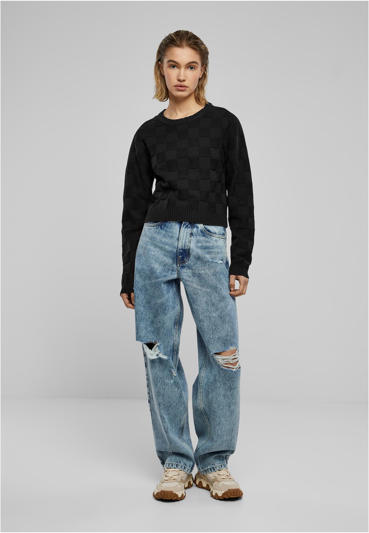 Urban Classics Maglione Check Knit