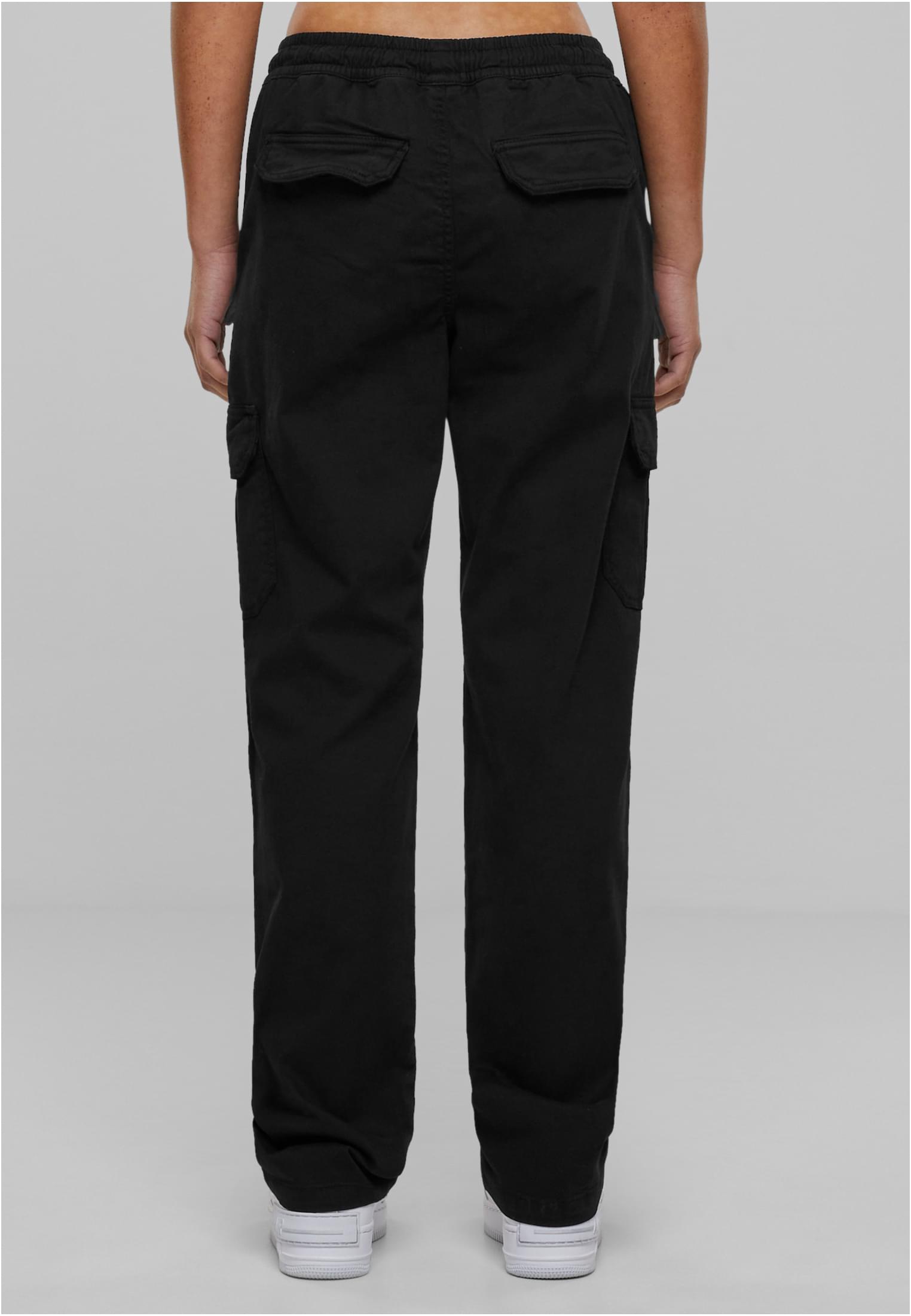 UC Ladies Pantaloni High Waist Twill Cargo