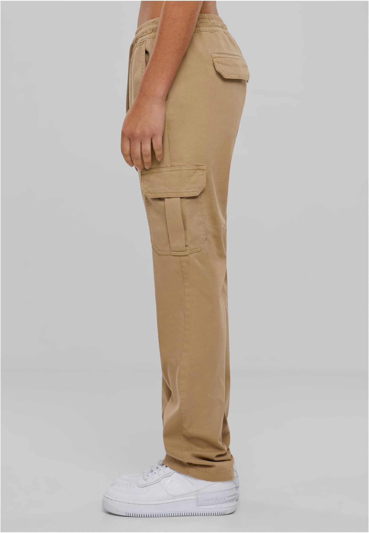 UC Ladies Pantaloni High Waist Twill Cargo unionbeige