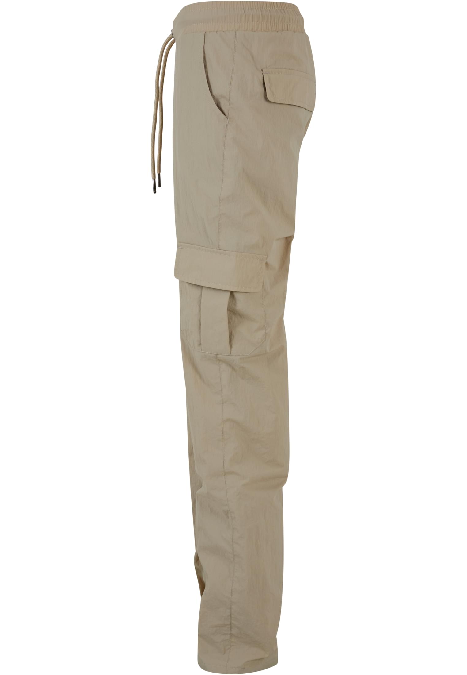 Urban Classics Pantaloni Nylon Cargo concrete
