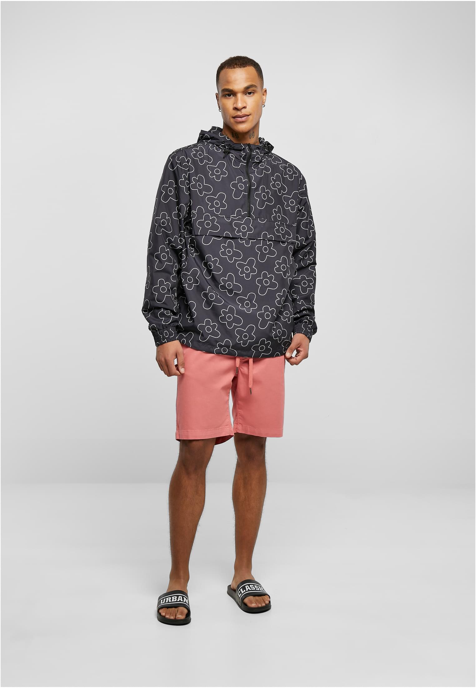 Urban Classics Giacca Flower AOP Pull Over
