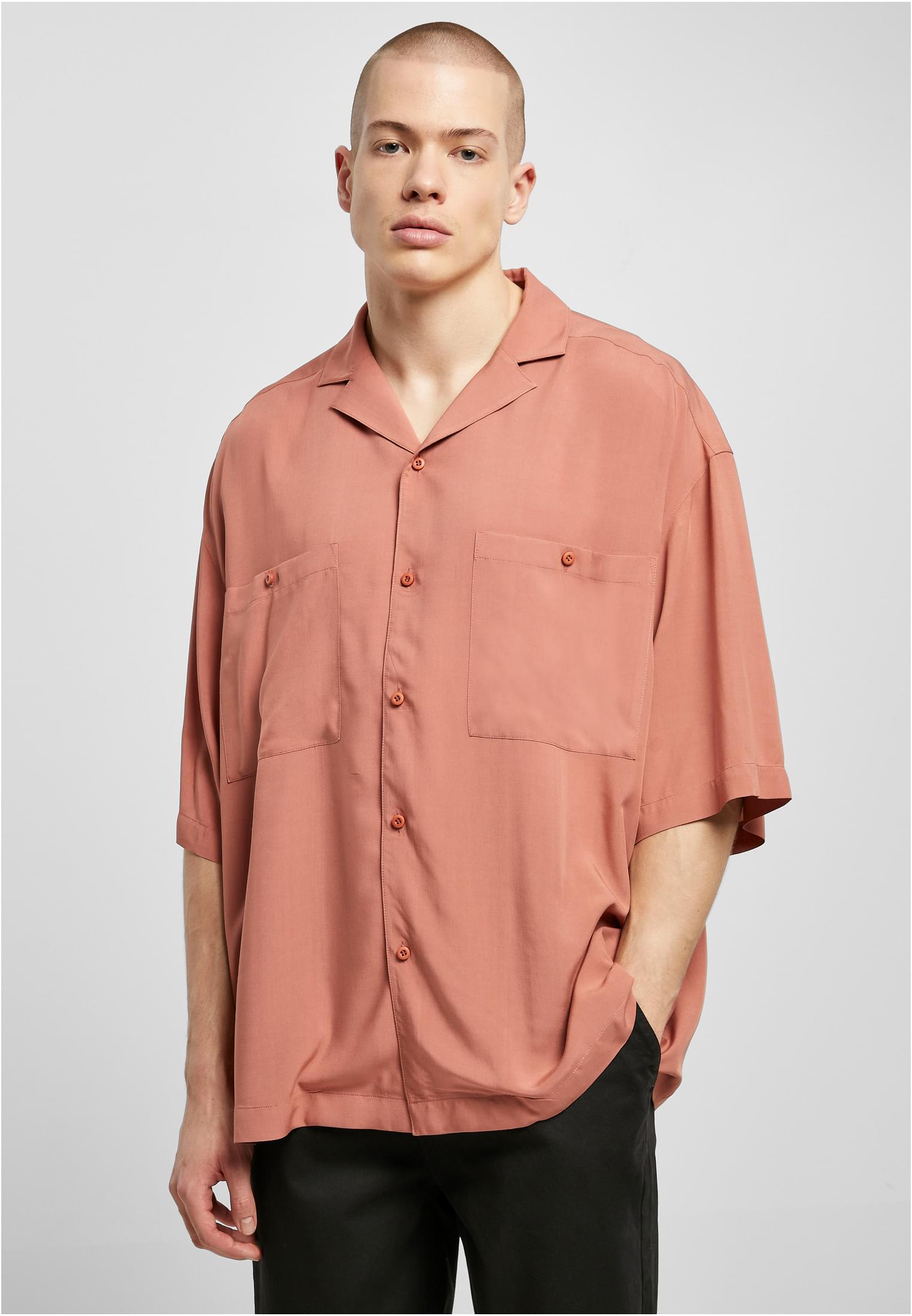 Urban Classics Camicia Oversized Resort terracotta