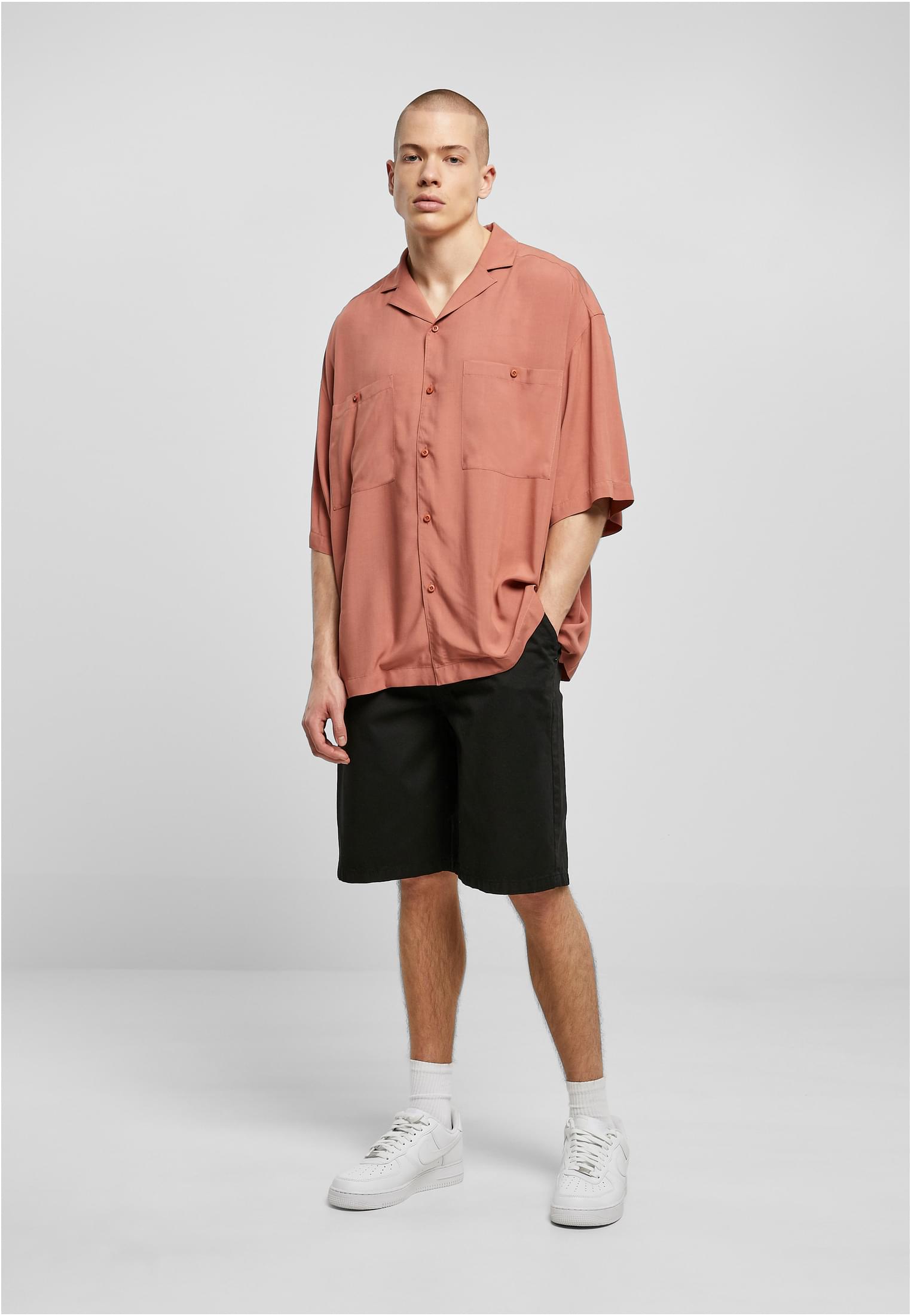 Urban Classics Camicia Oversized Resort terracotta