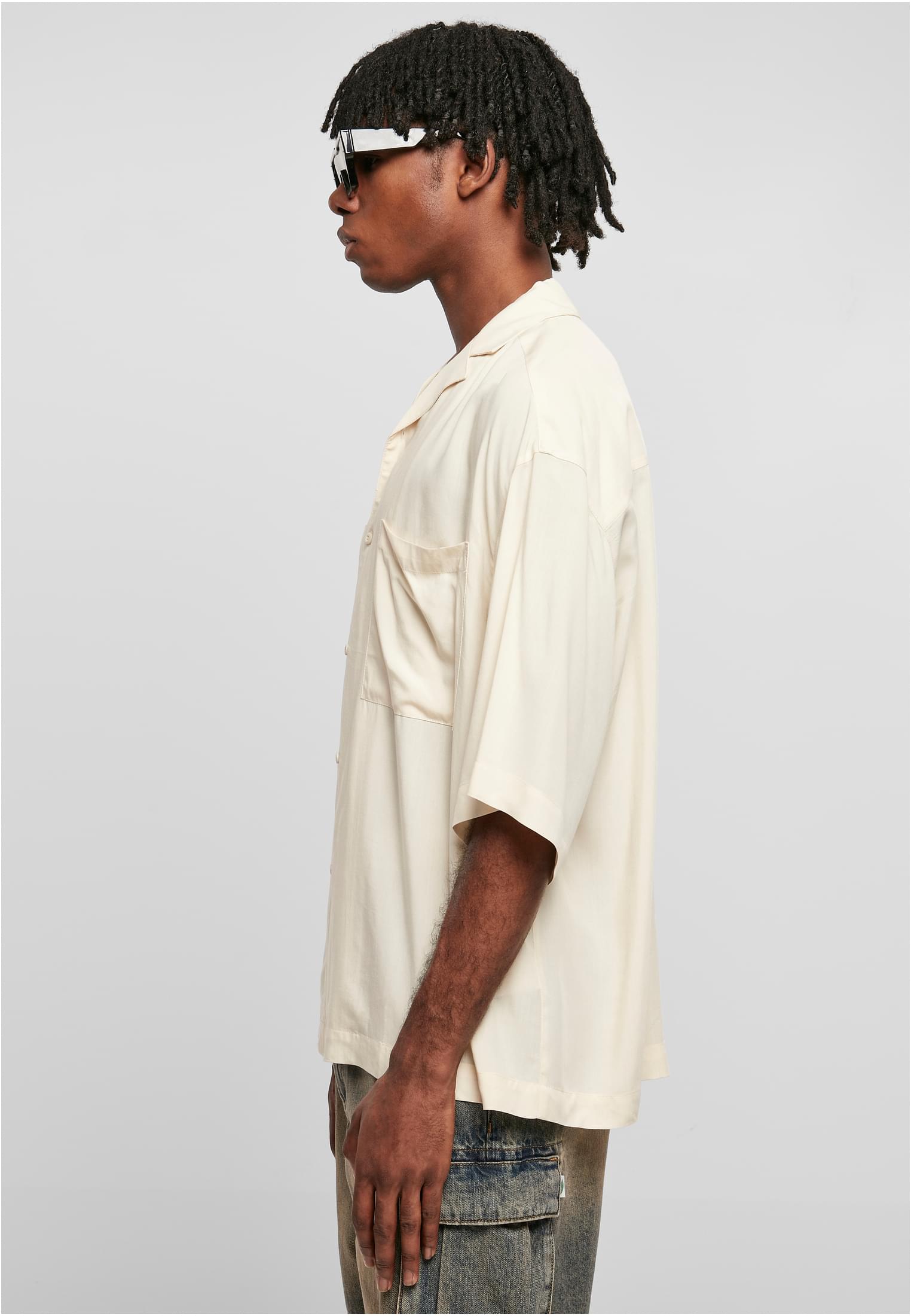 UC Men Camicia Oversized Resort whitesand
