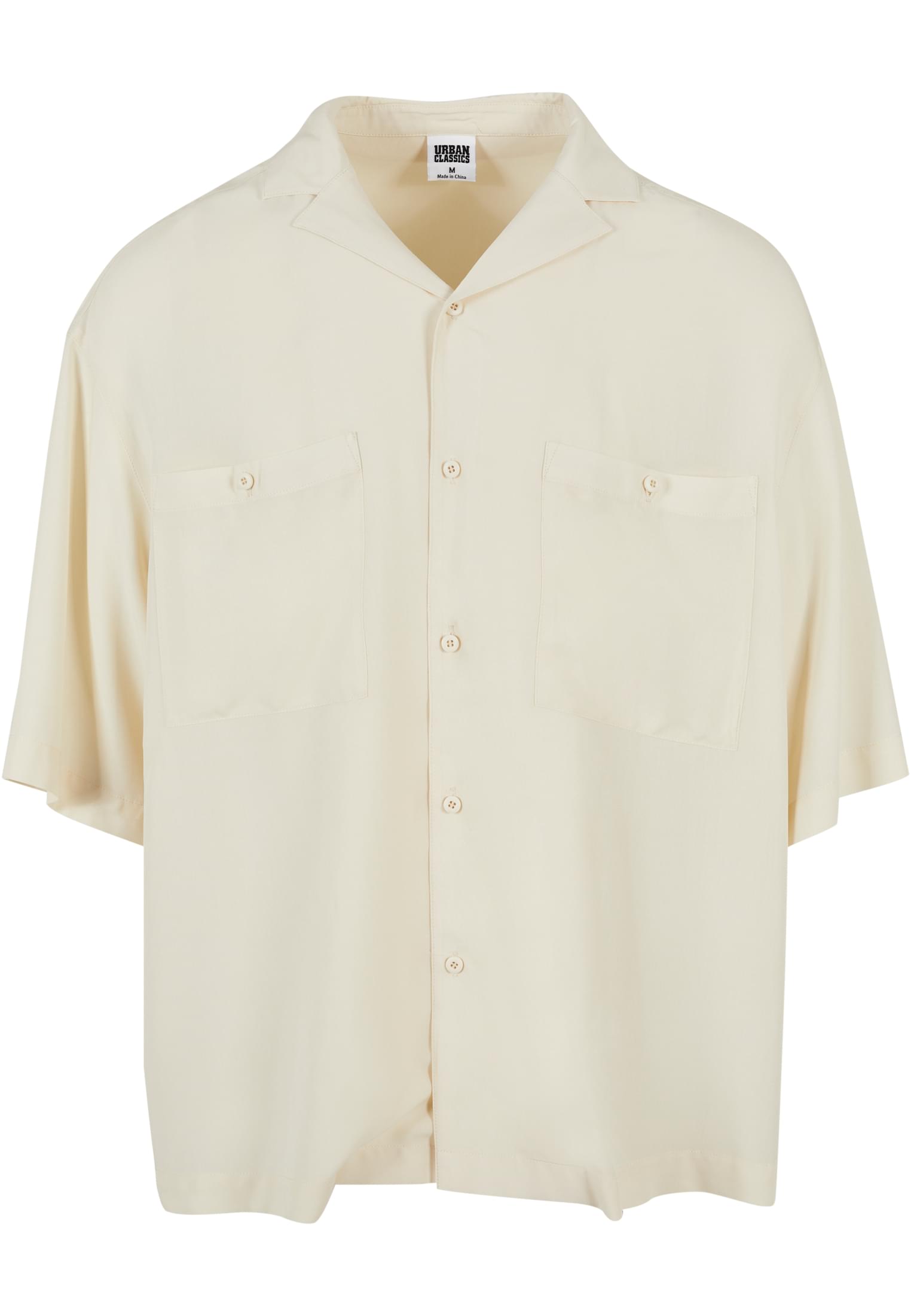 UC Men Camicia Oversized Resort whitesand