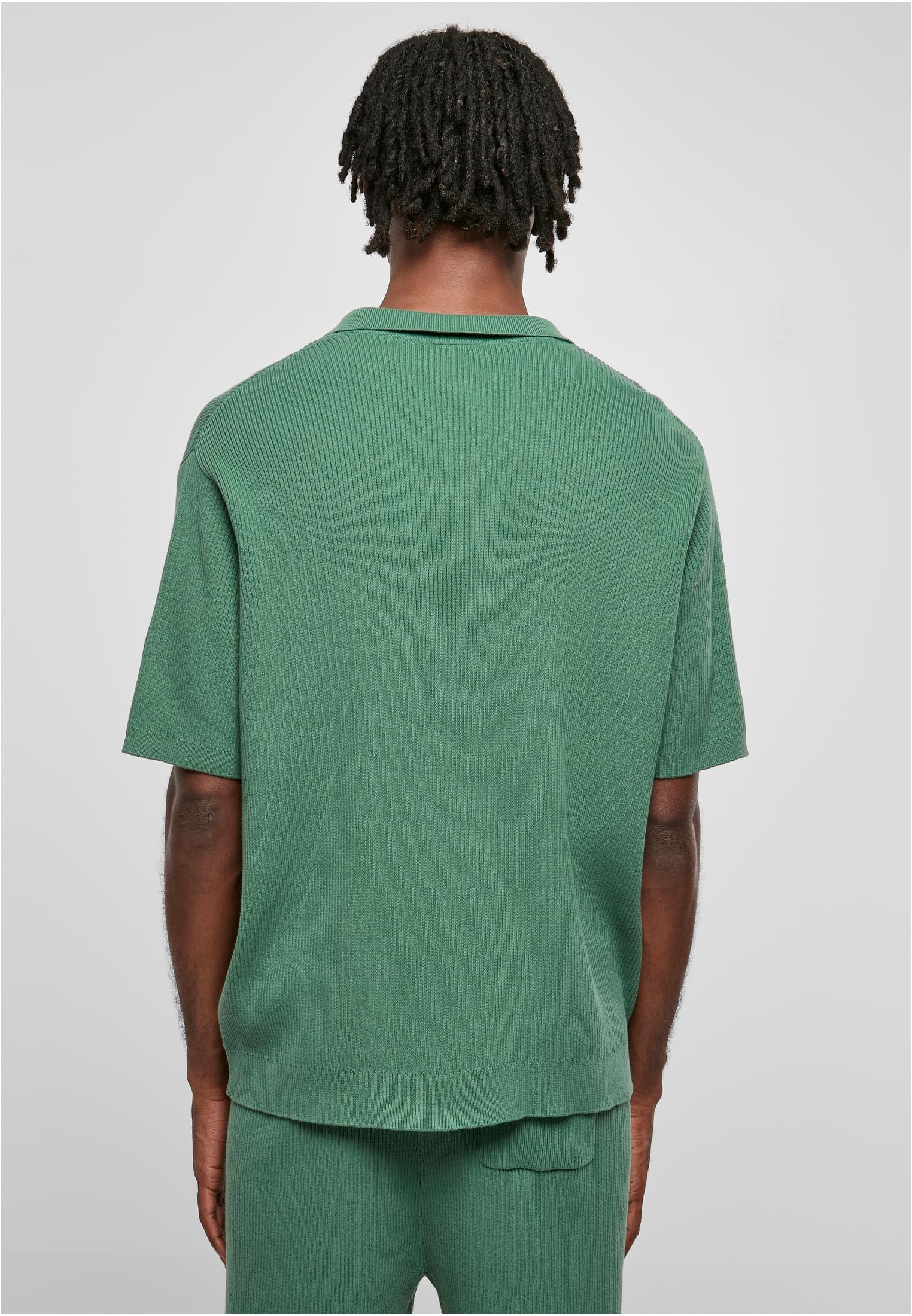 UC Men Camicia Ribbed Oversized leaf