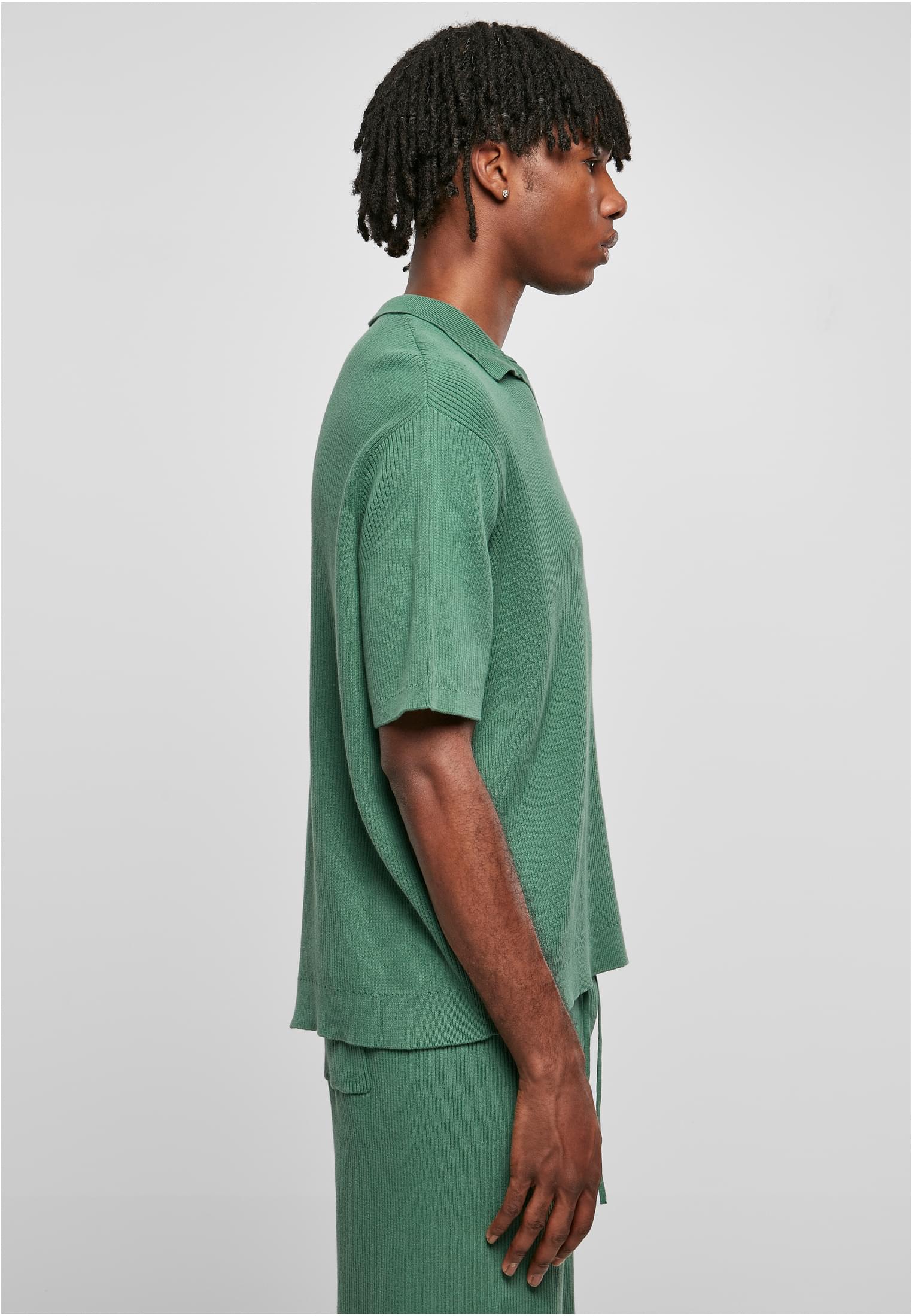 UC Men Camicia Ribbed Oversized leaf