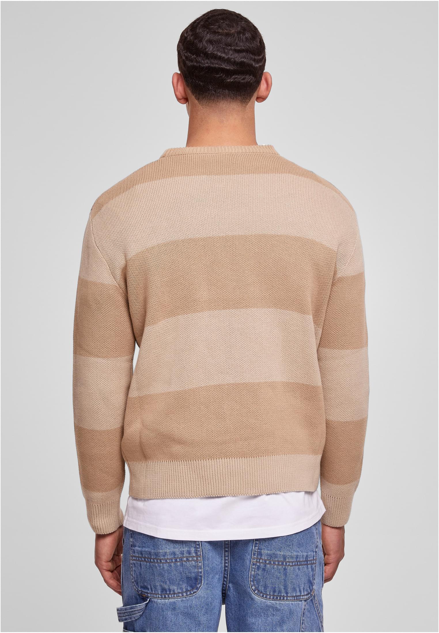 Urban Classics Felpa Heavy Oversized Striped warmsand/wetsand