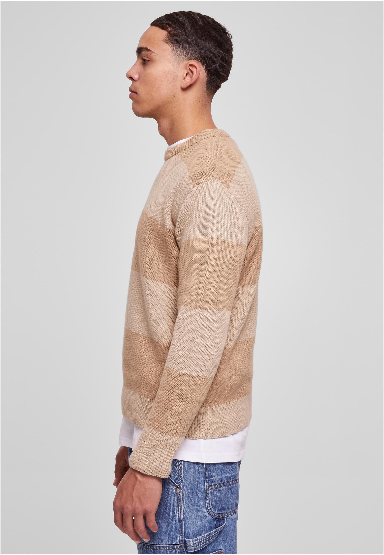 Urban Classics Felpa Heavy Oversized Striped warmsand/wetsand