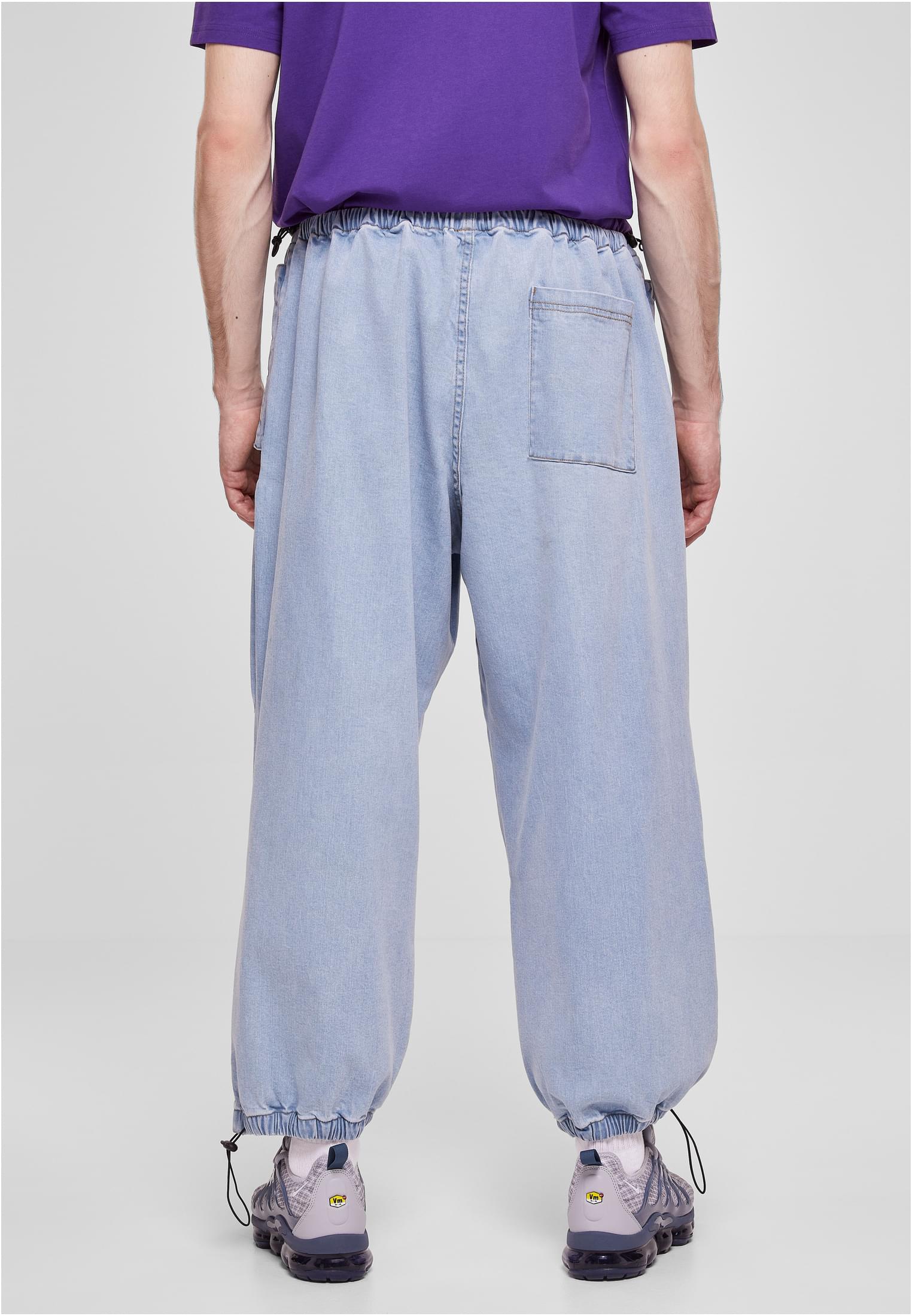 UC Men Pantaloni Parachute washed