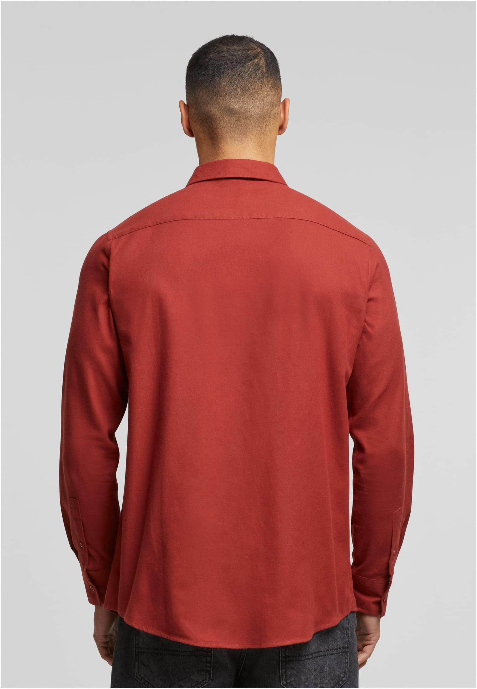 Urban Classics Camicia Flanell darkrust