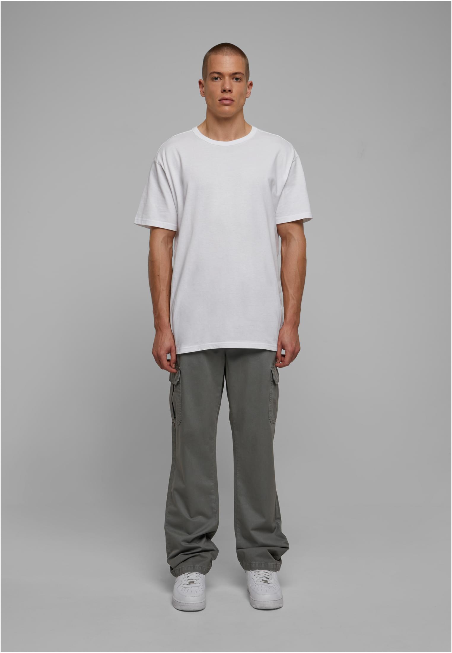 UC Men Pantaloni Cotton Cargo asphalt