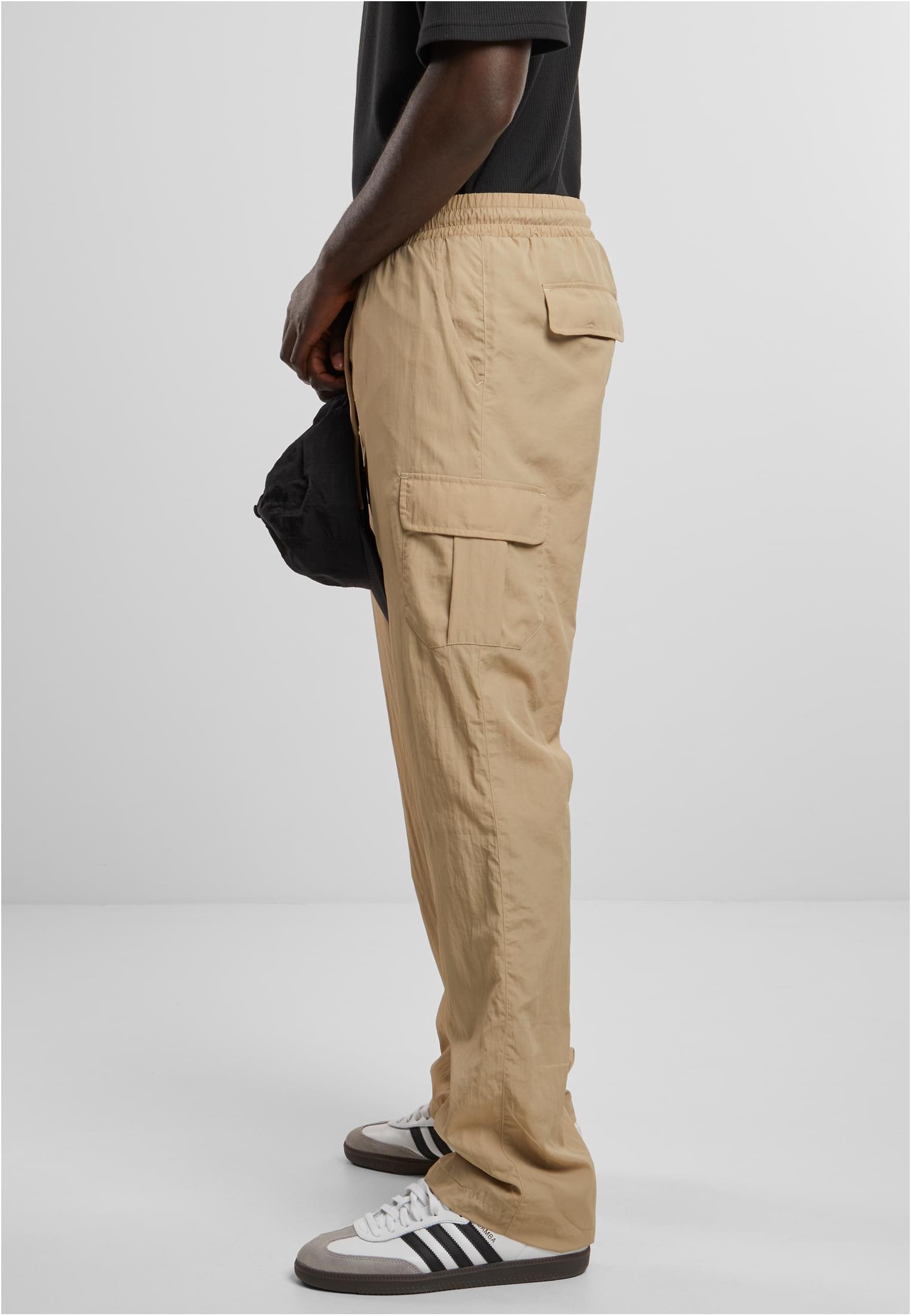 UC Men Pantaloni Straight Leg Nylon Cargo concrete