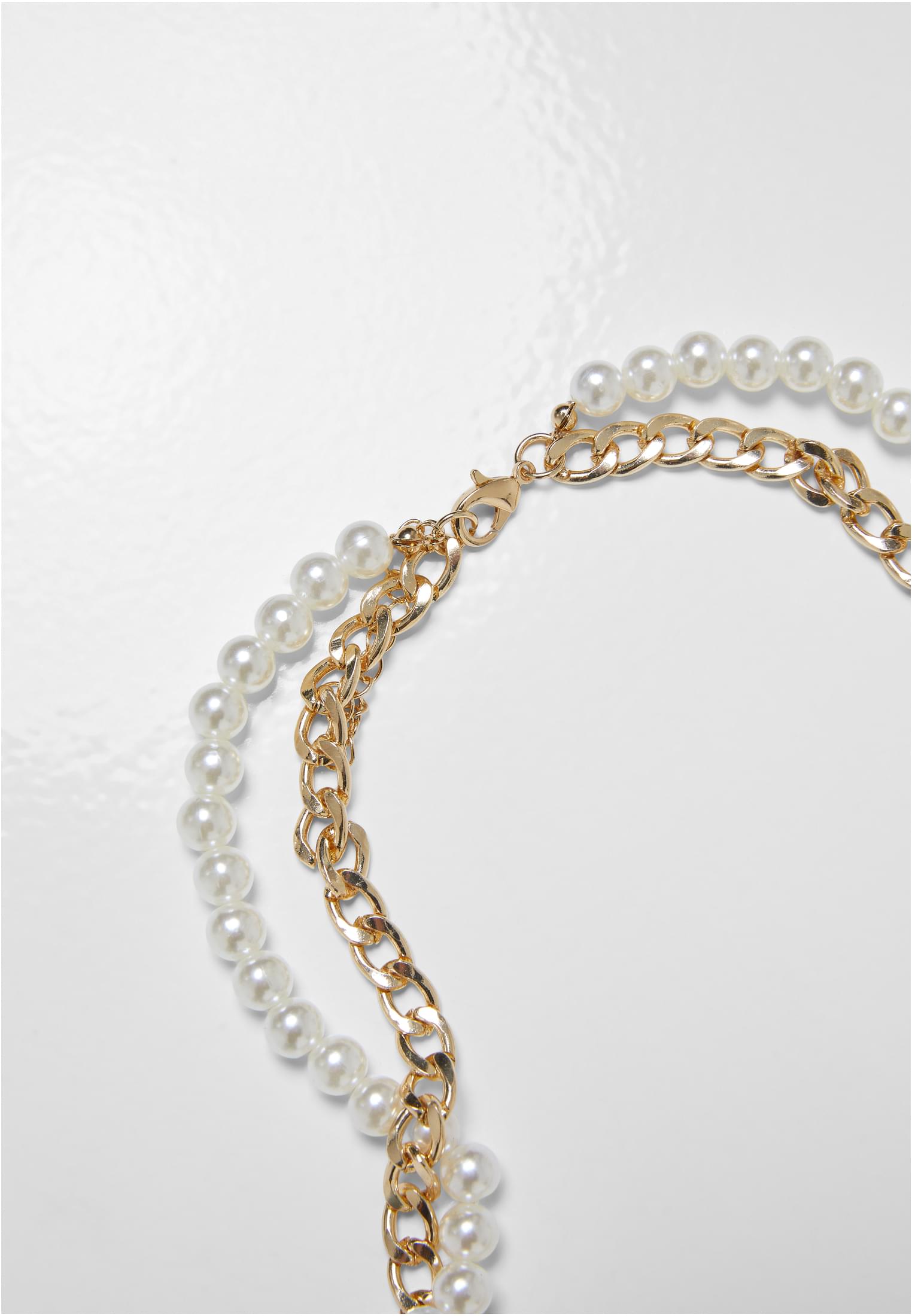 Padlock Pearl Layering Necklace-TB6464