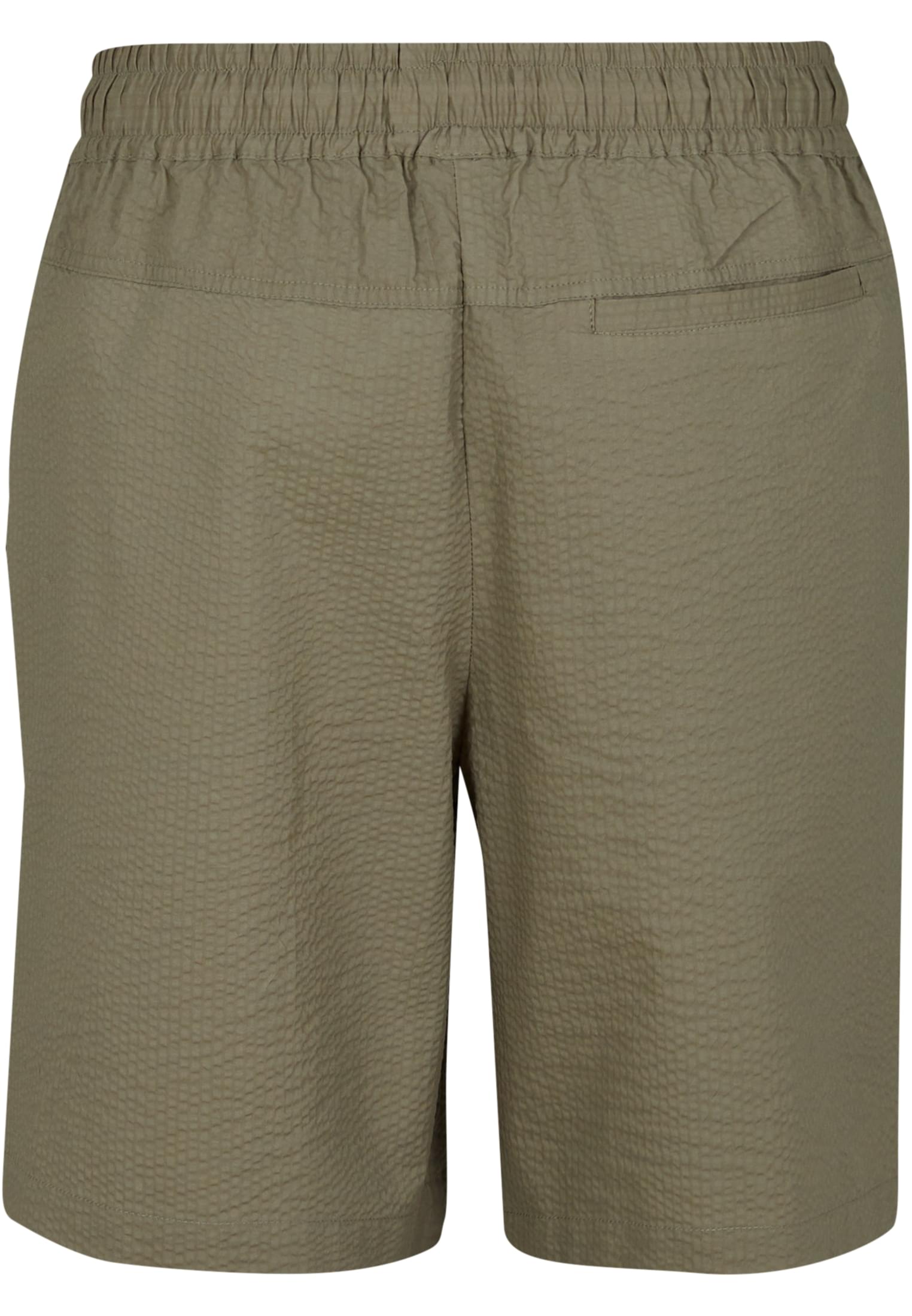 UC Men Pantaloncini Basic Seersucker paleolive
