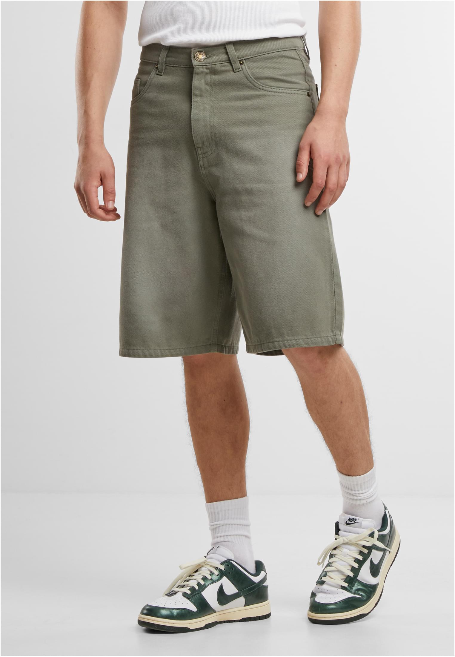 Urban Classics Pantaloncini Heavy paleolive
