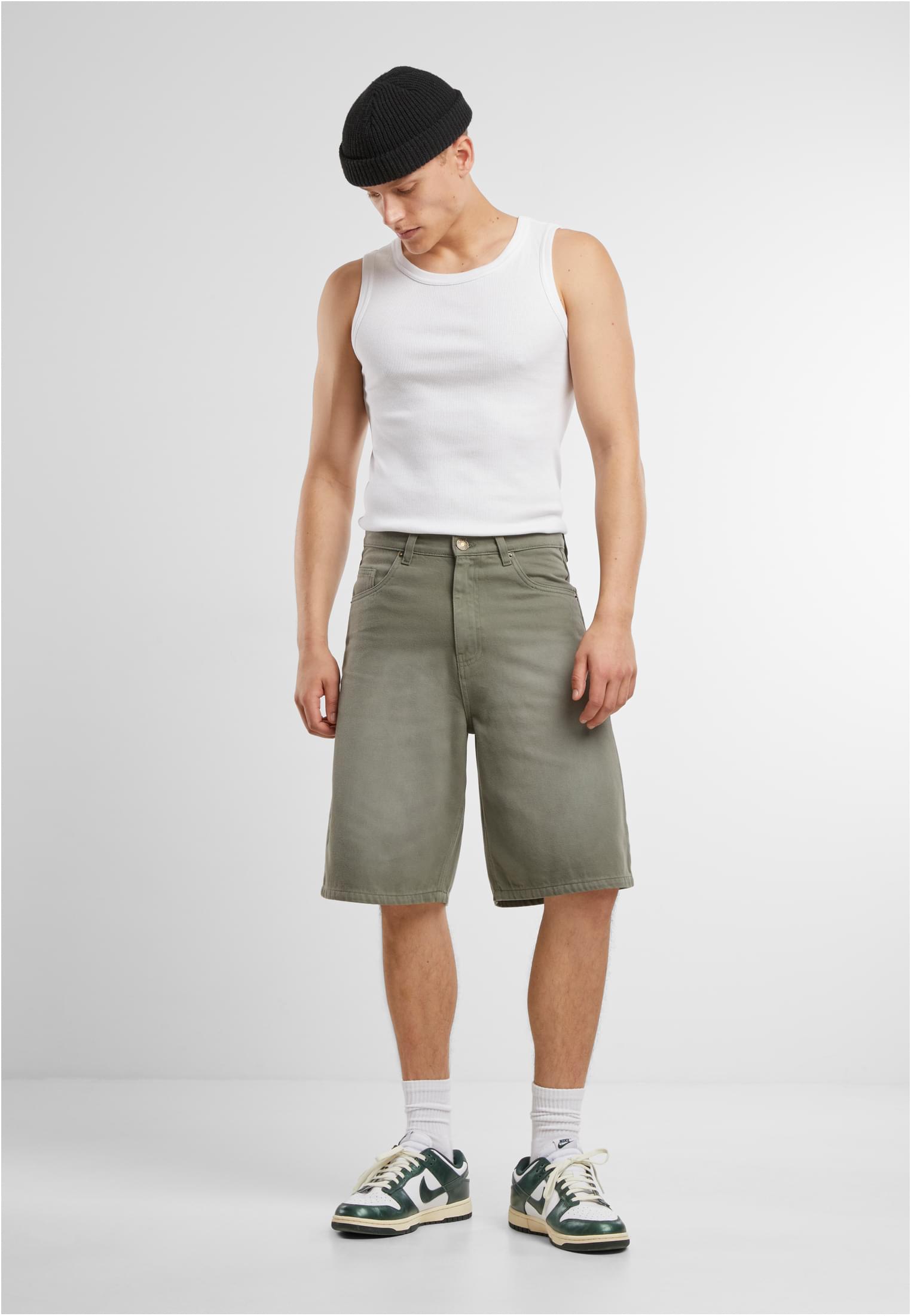 Urban Classics Pantaloncini Heavy paleolive