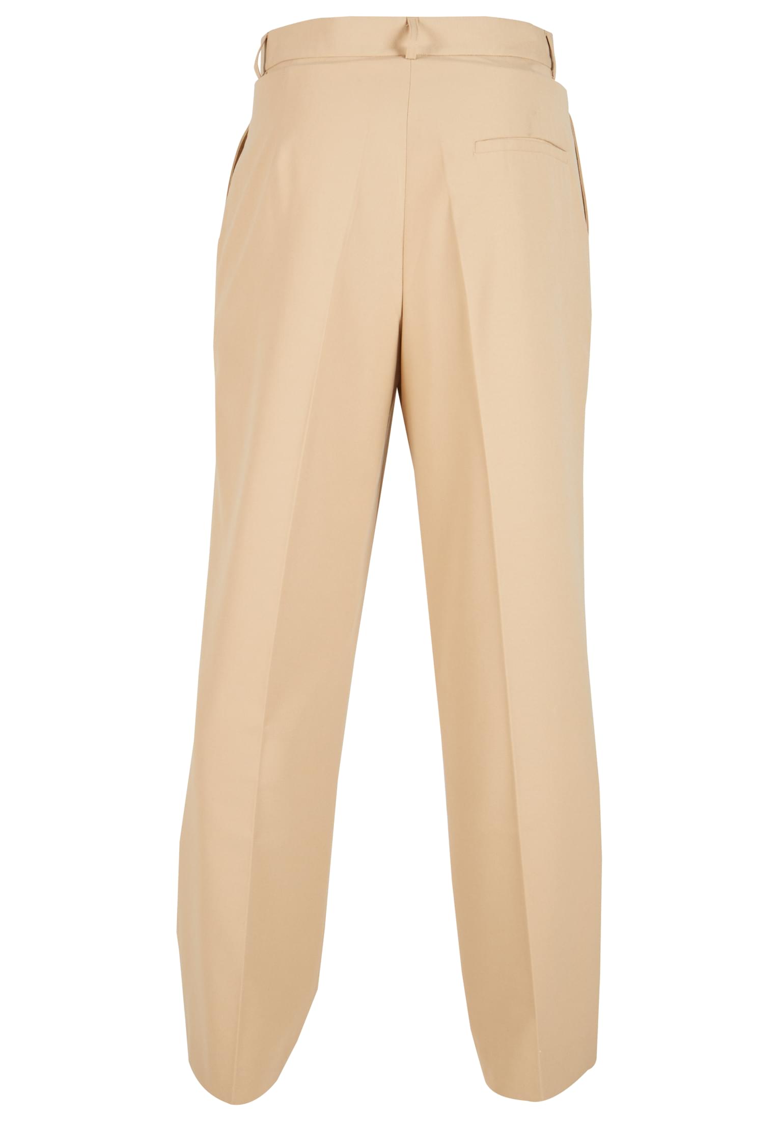 UC Men Pantaloni Double Pleated unionbeige