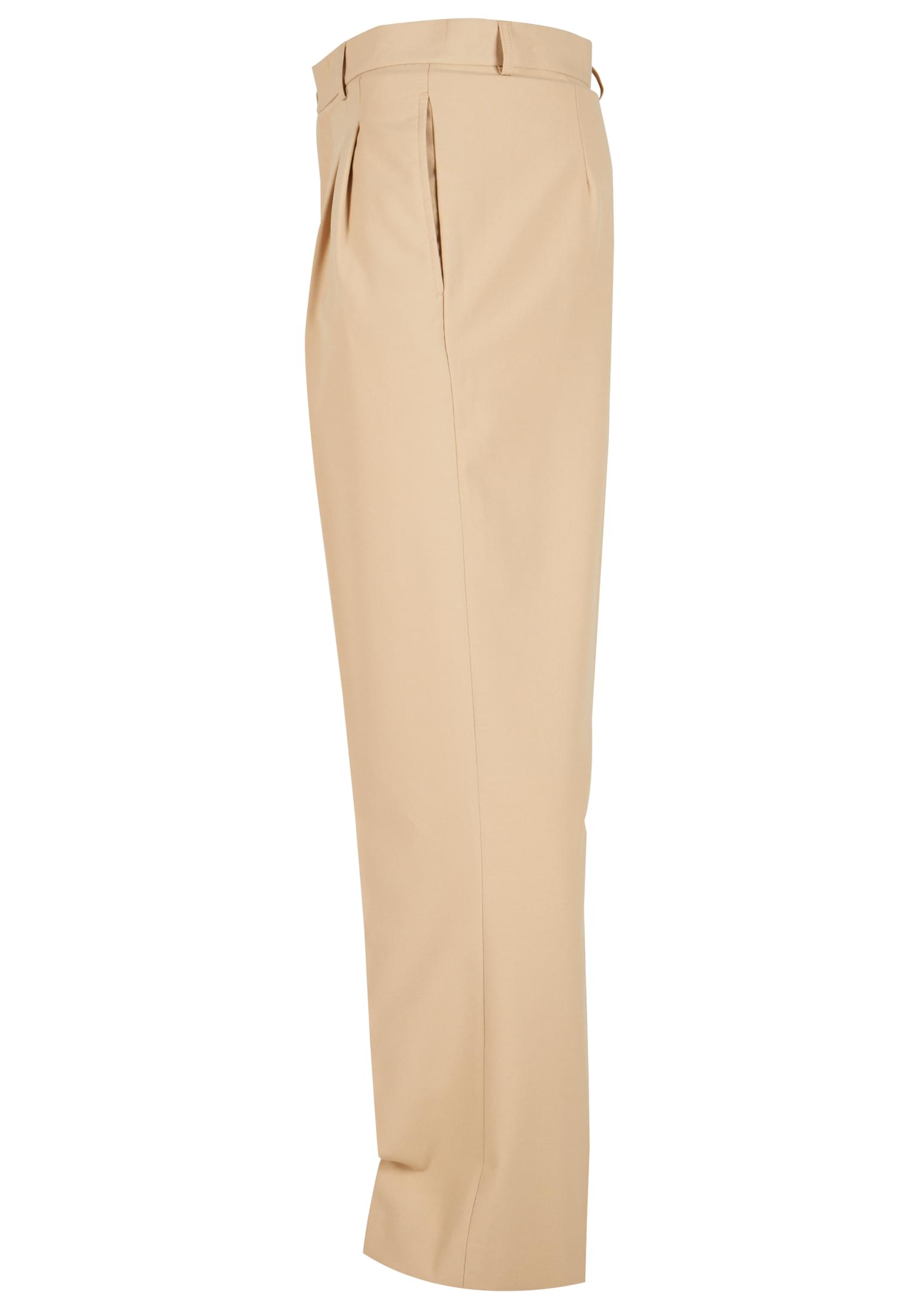 UC Men Pantaloni Double Pleated unionbeige