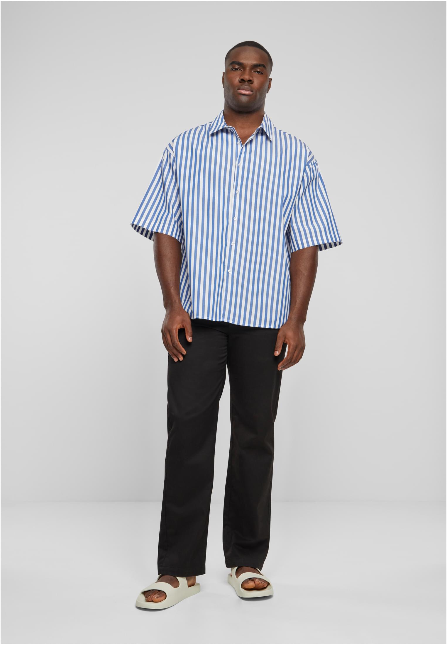 Urban Classics Camicia Striped Short Sleeve Summer