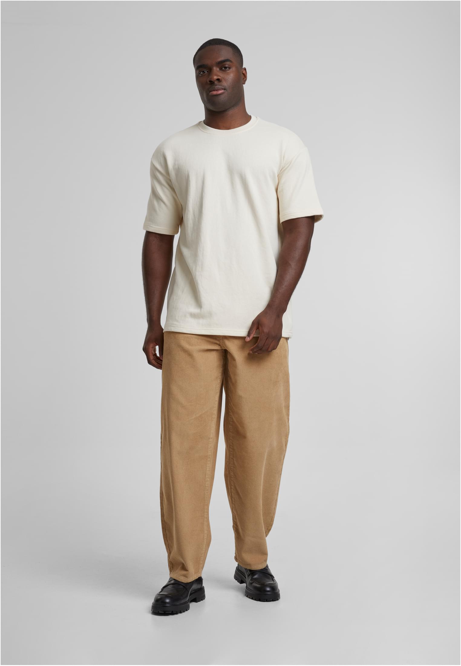 UC Men Maglietta Light Terry Crew whitesand