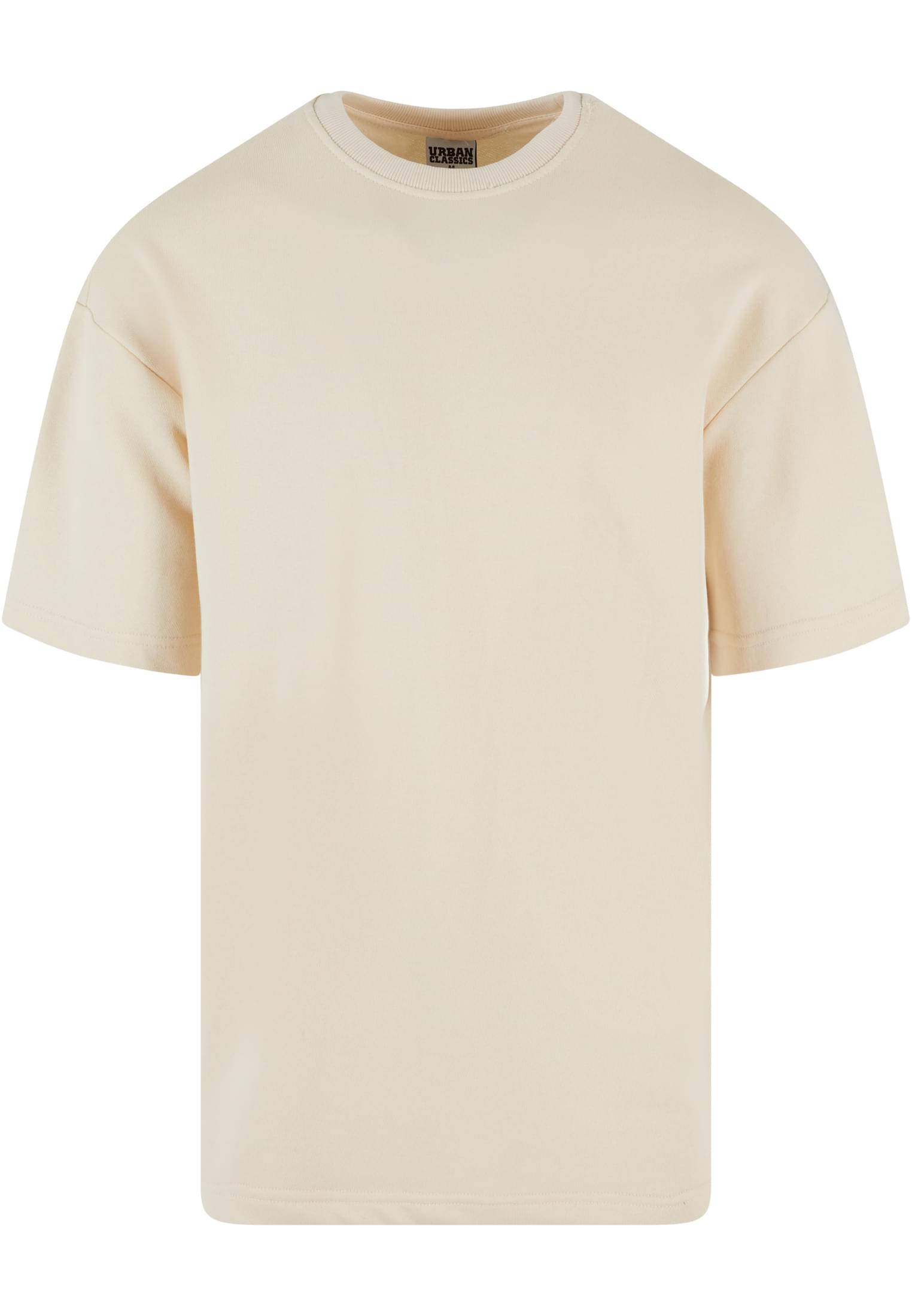 UC Men Maglietta Light Terry Crew whitesand