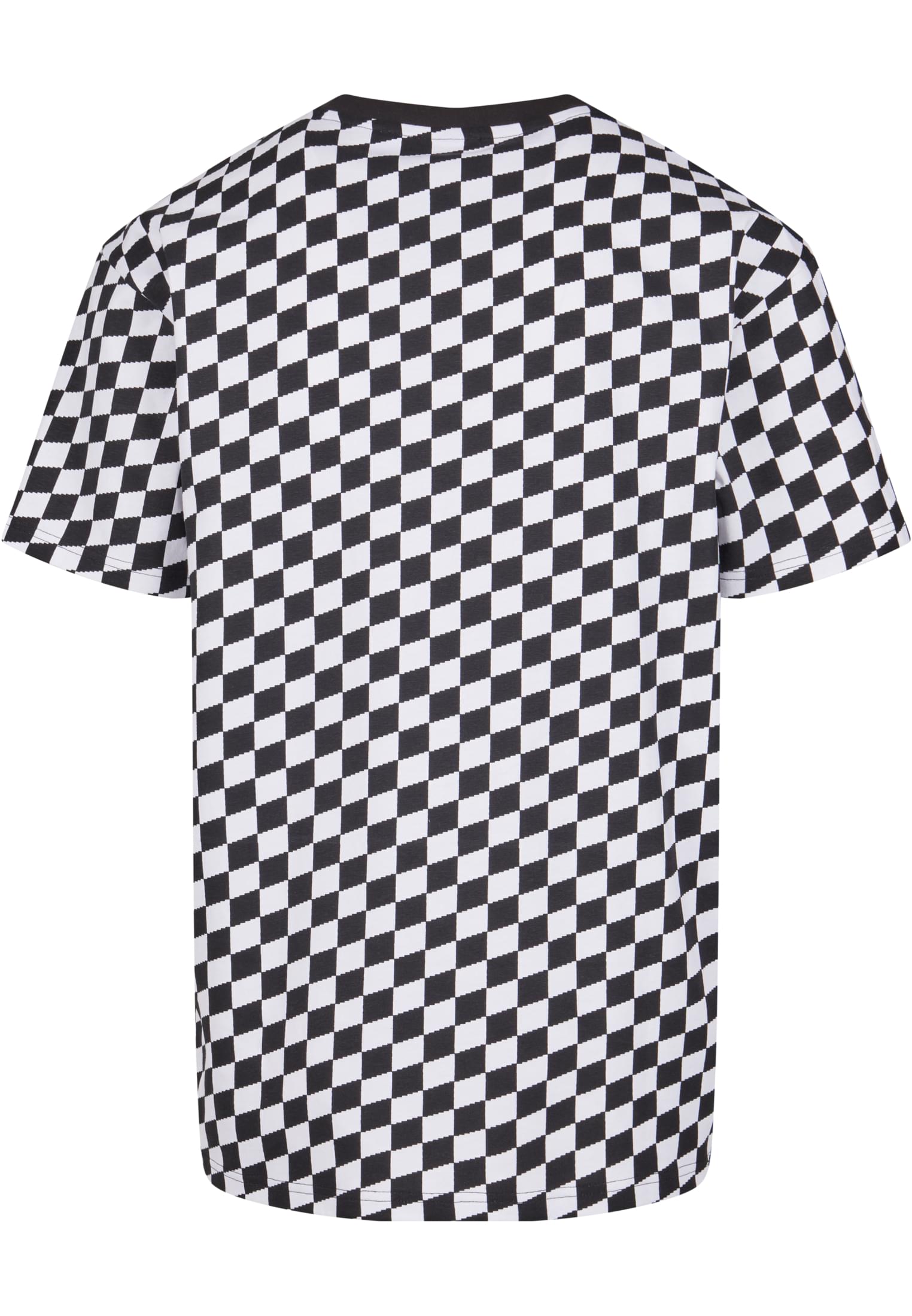 Oversized Check Tee-TB6674