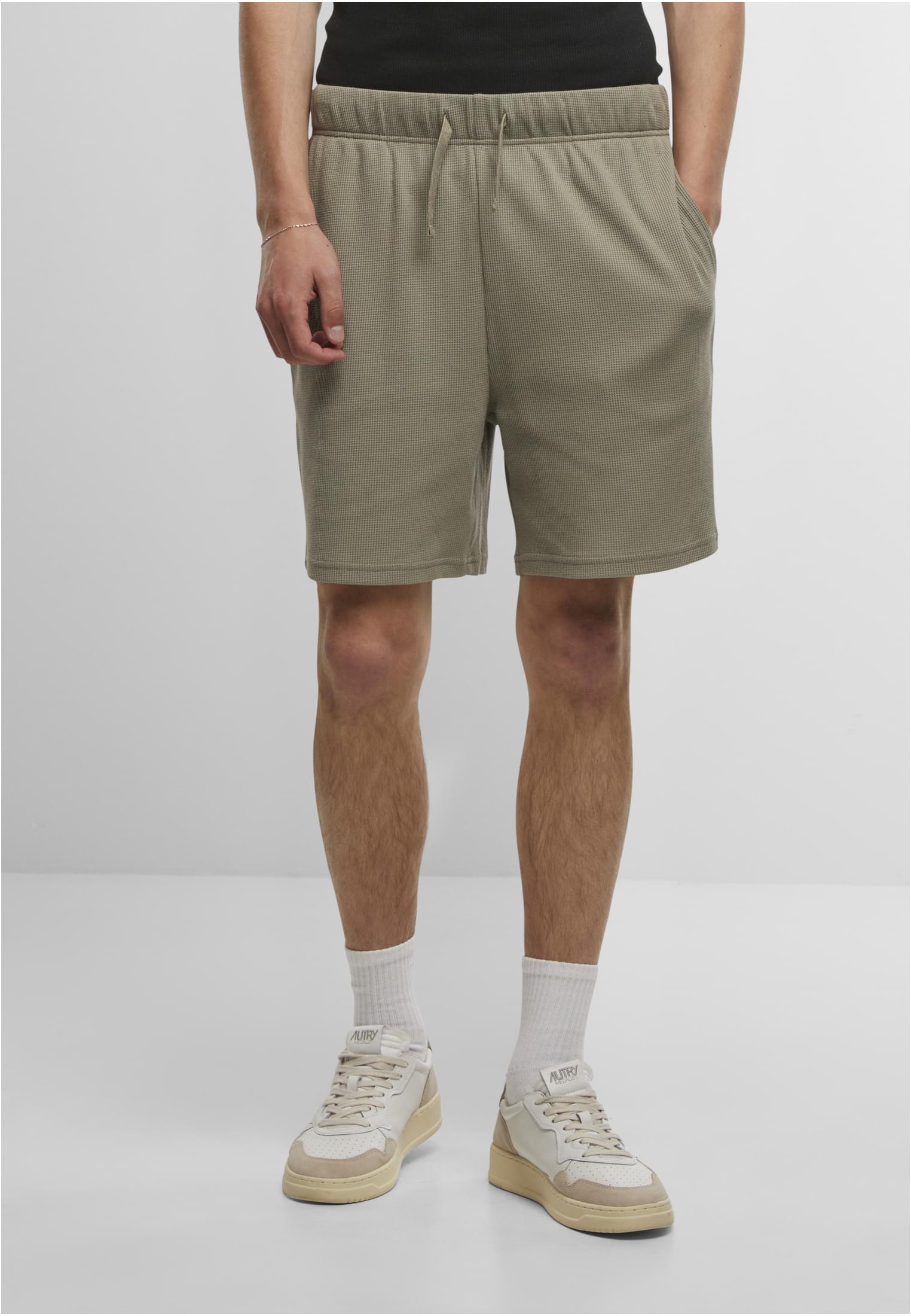 UC Men Pantaloncini Waffle Sweat paleolive