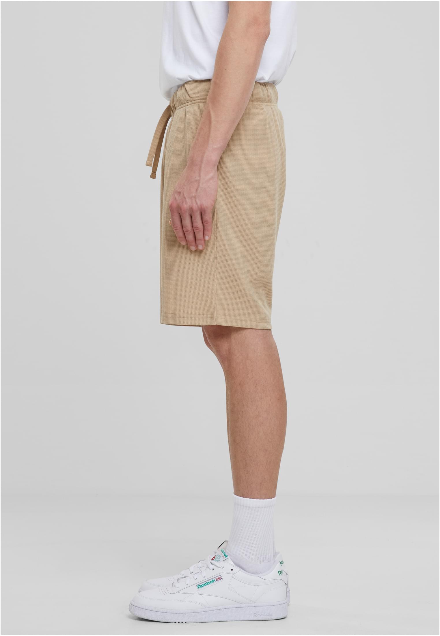 Urban Classics Pantaloncini Waffle Sweat unionbeige
