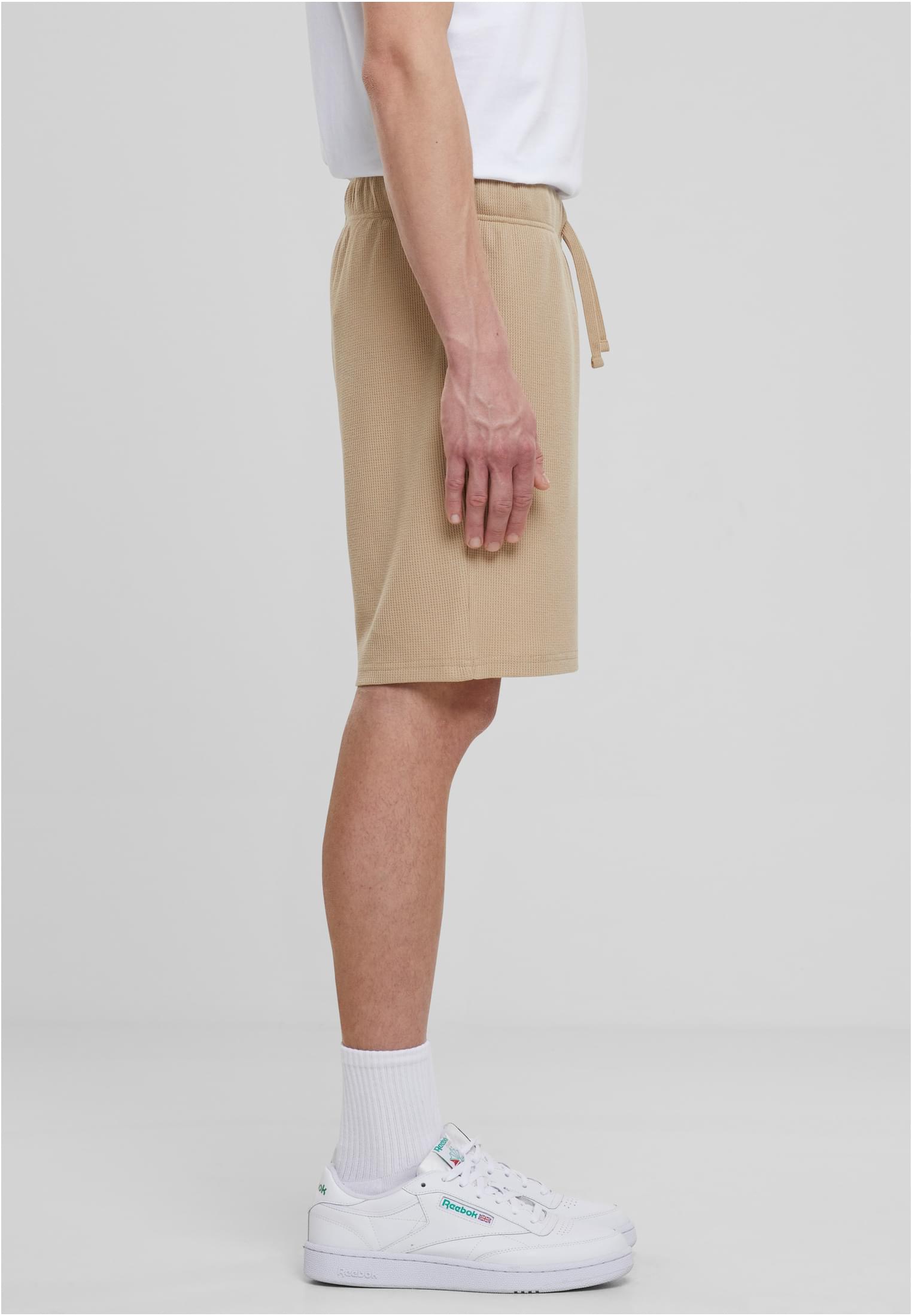 Urban Classics Pantaloncini Waffle Sweat unionbeige
