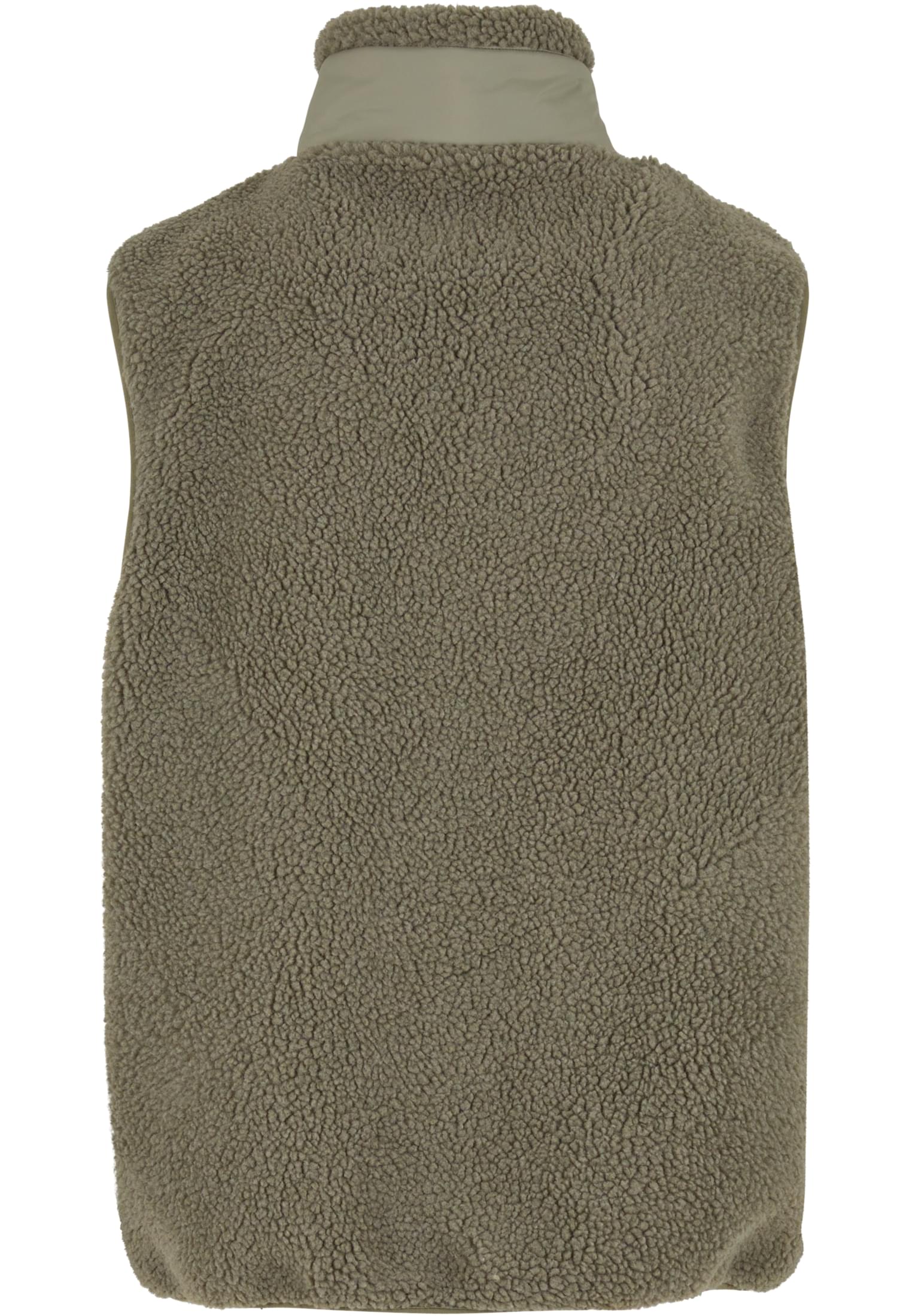 Urban Classics Gilet Sherpa palegreen
