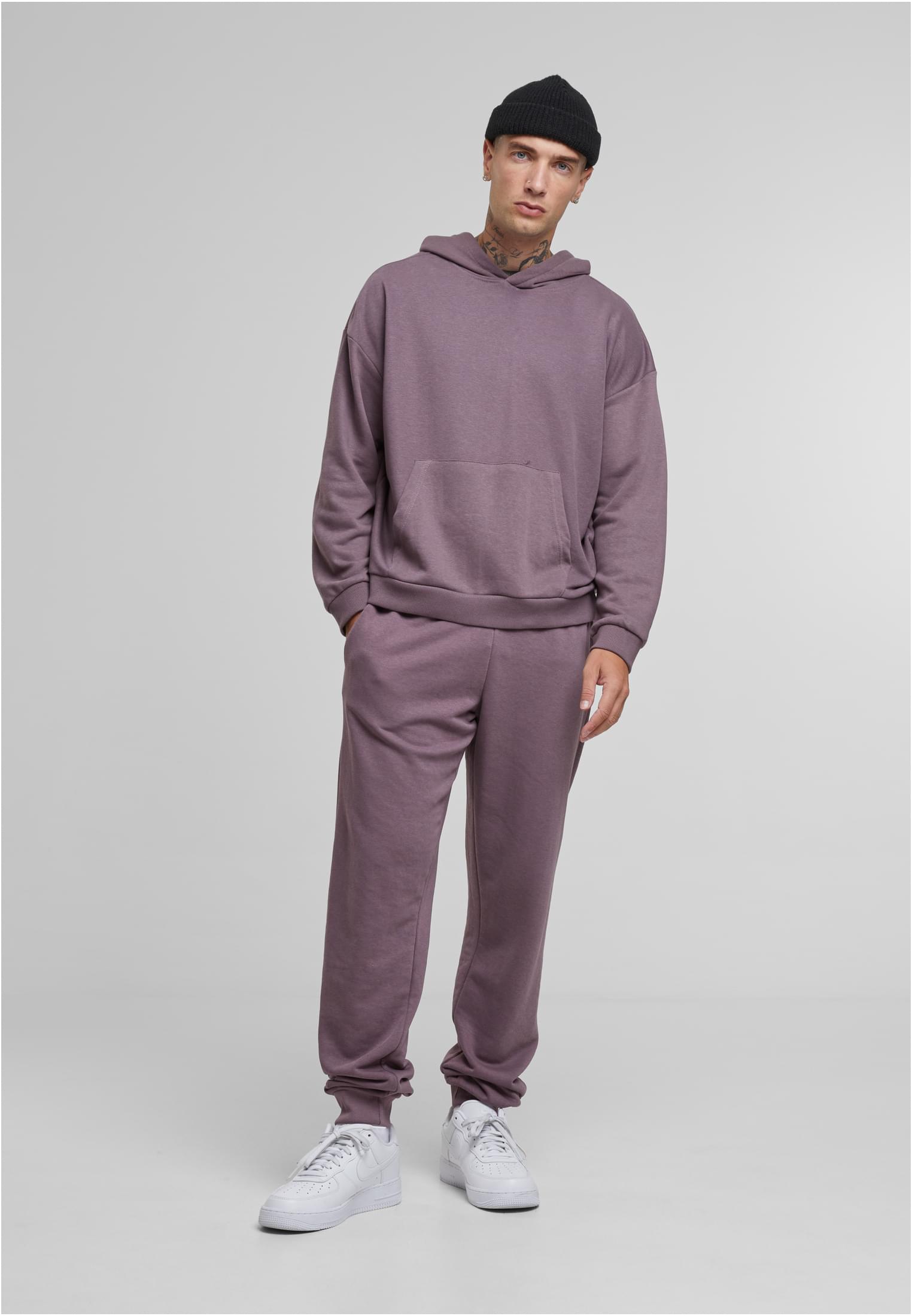 UC Men Pantaloni della tuta Light Terry Basic fadedpurple