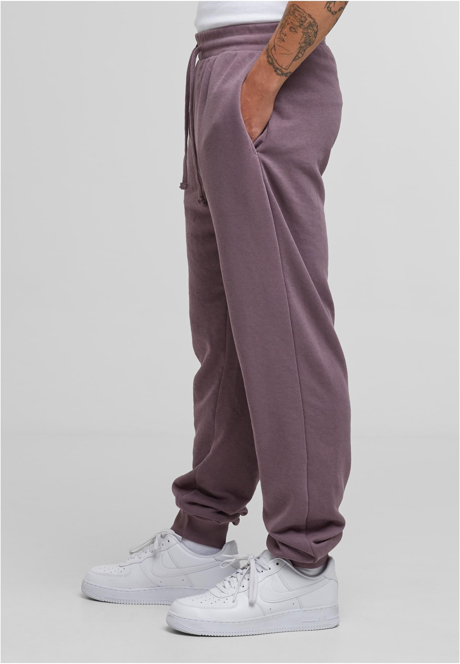 UC Men Pantaloni della tuta Light Terry Basic fadedpurple
