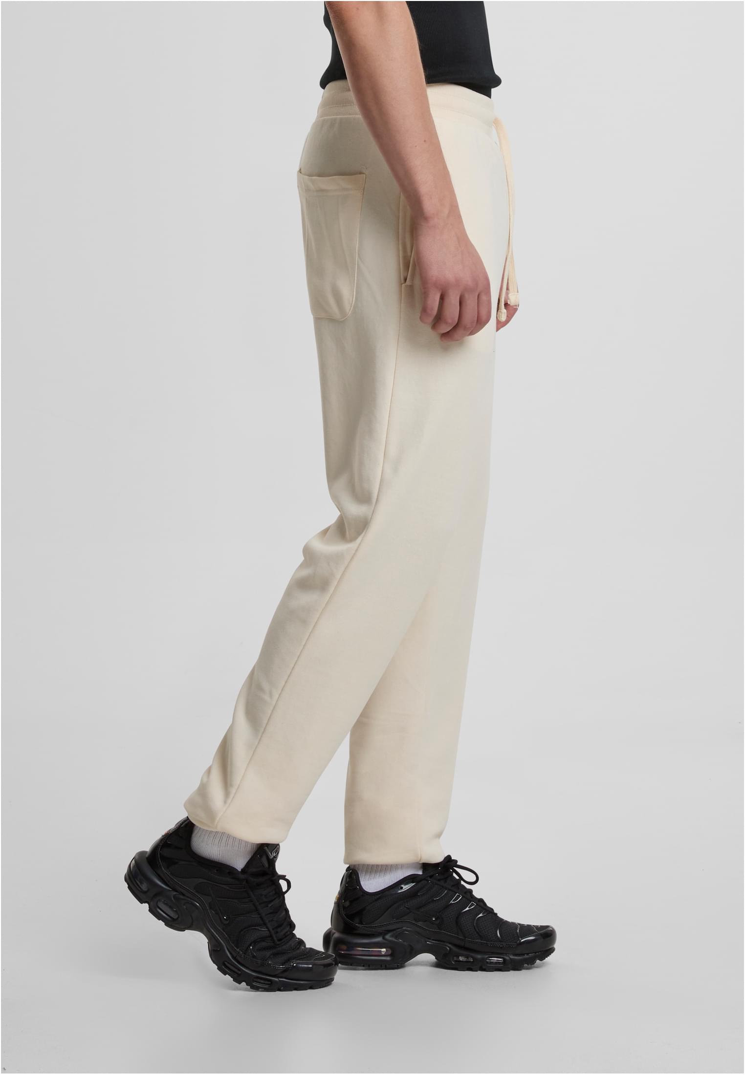 Urban Classics Pantaloni della tuta Light Terry Basic whitesand