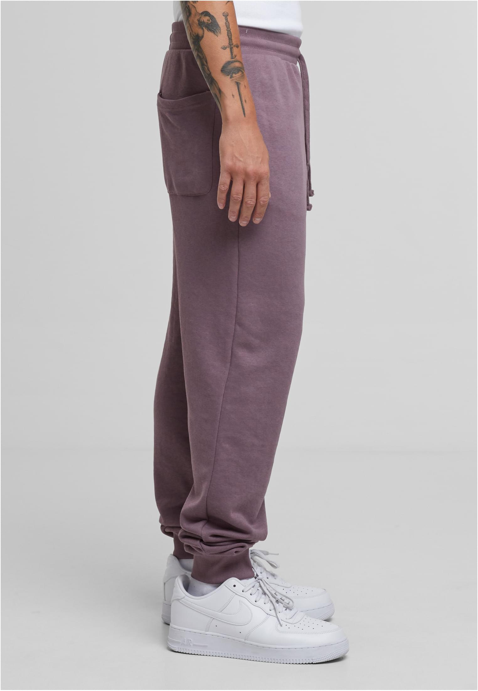 UC Men Pantaloni della tuta Light Terry Basic fadedpurple