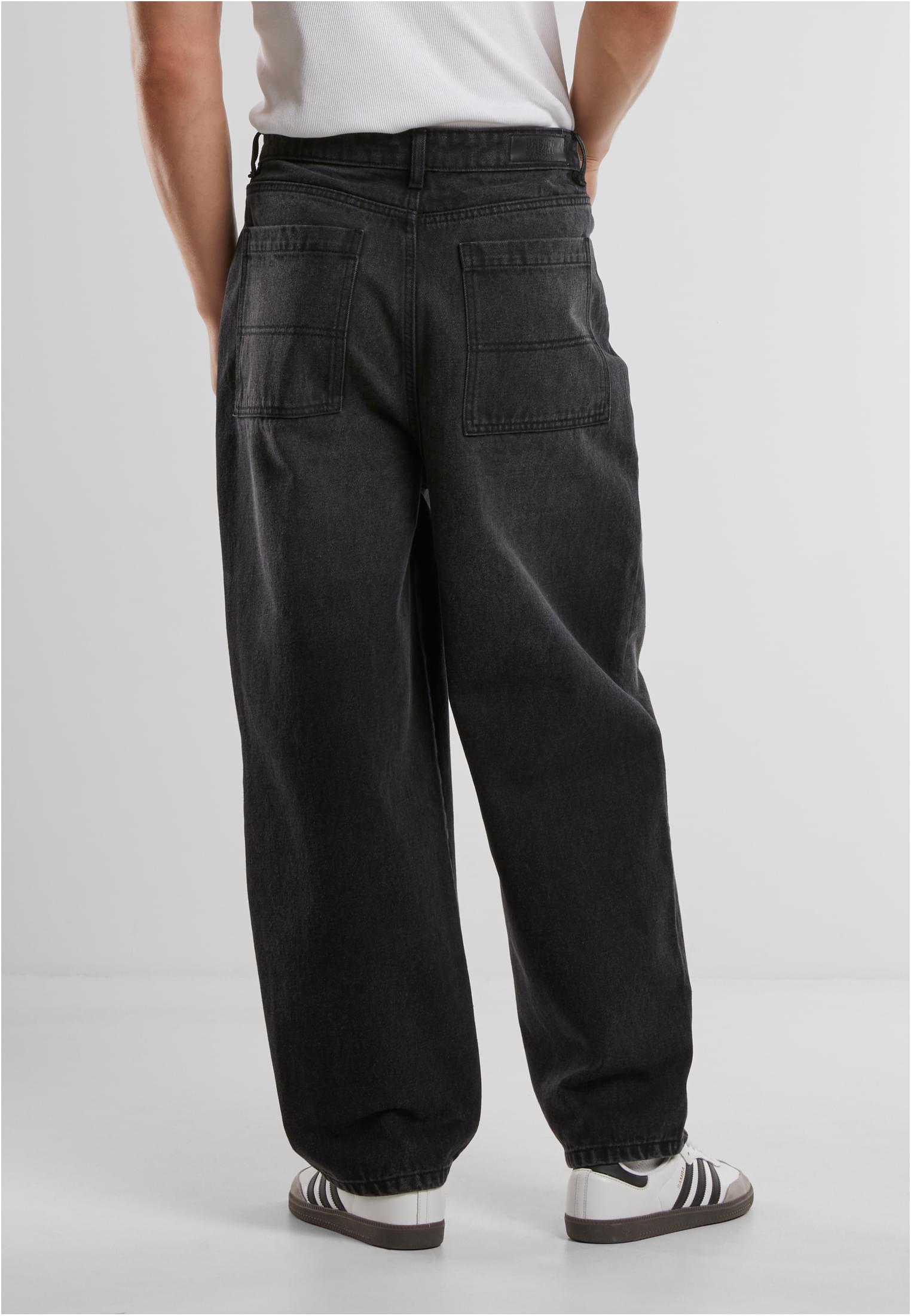 UC Men Jeans Tapered Heavy Ounce Baggy washed
