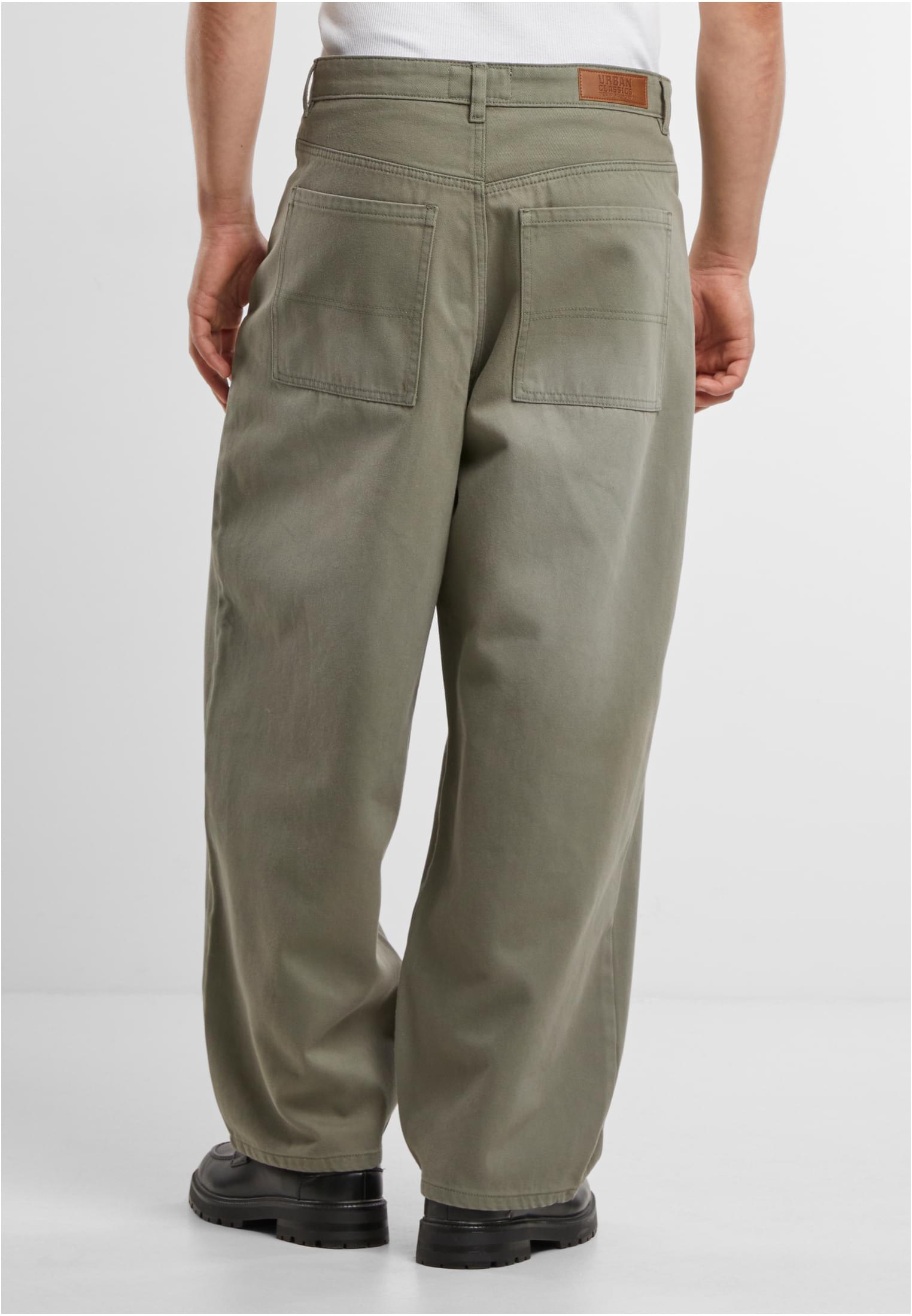 UC Men Jeans Tapered Heavy Ounce Baggy paleolive