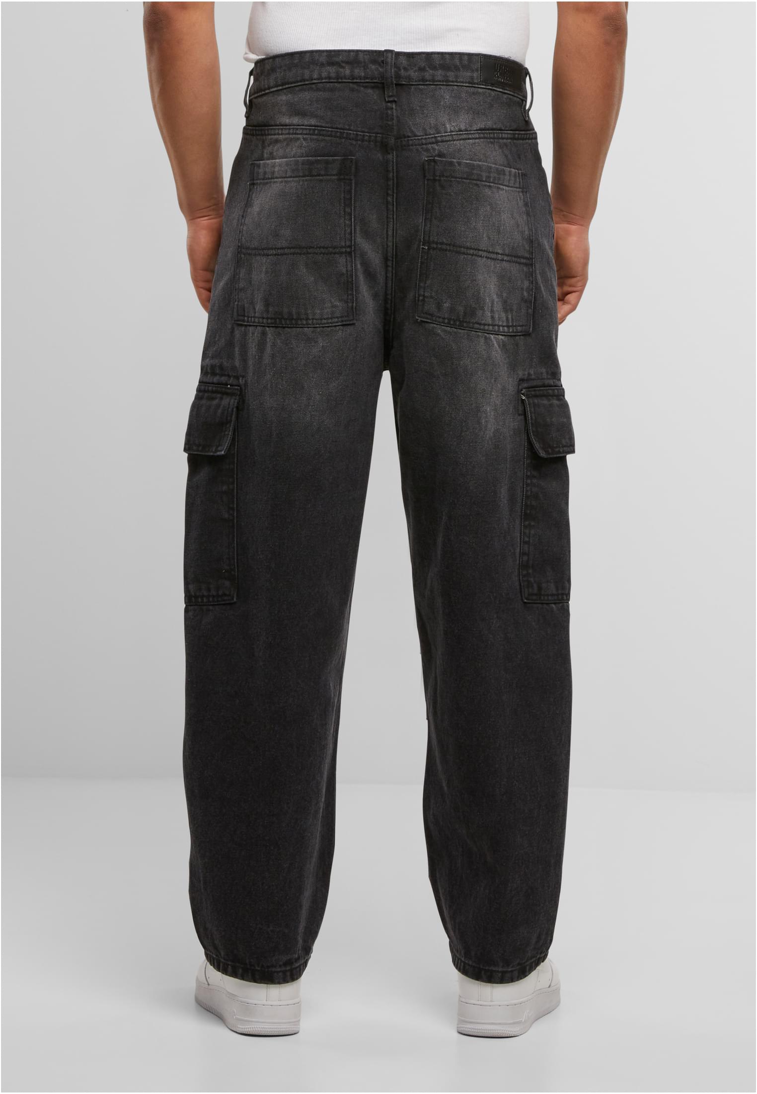 Urban Classics Jeans Tapered Heavy Ounce Baggy Cargo washed