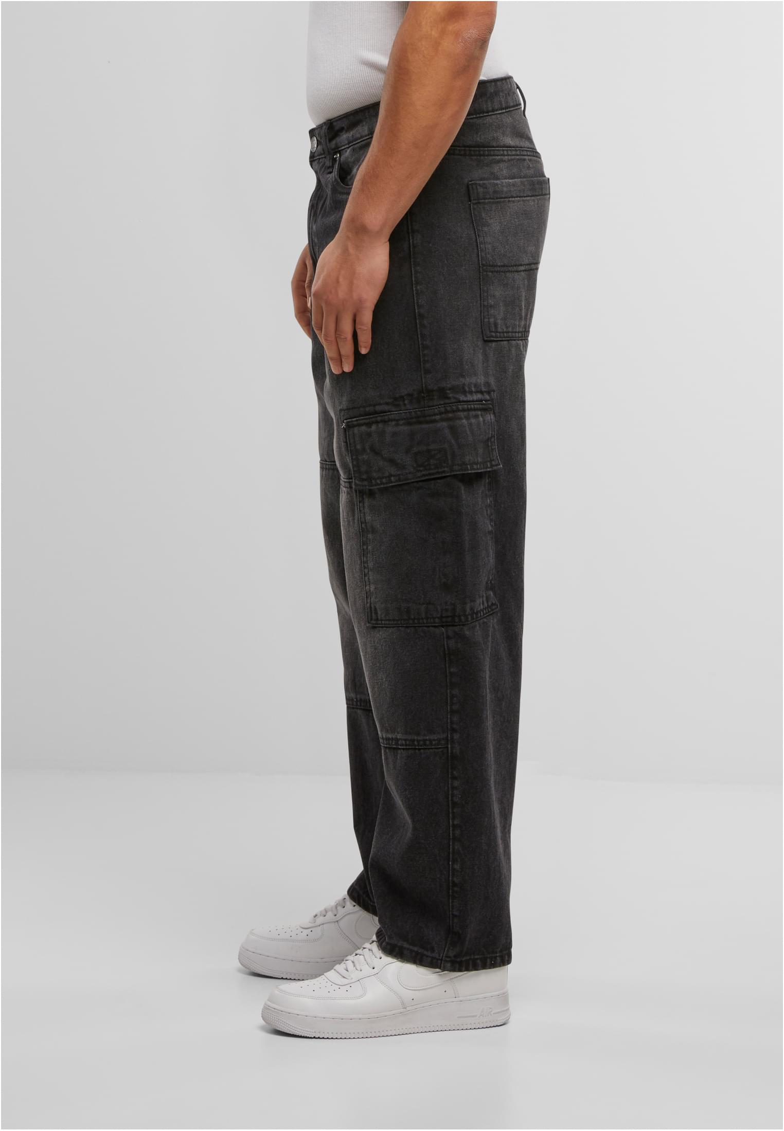 Urban Classics Jeans Tapered Heavy Ounce Baggy Cargo washed