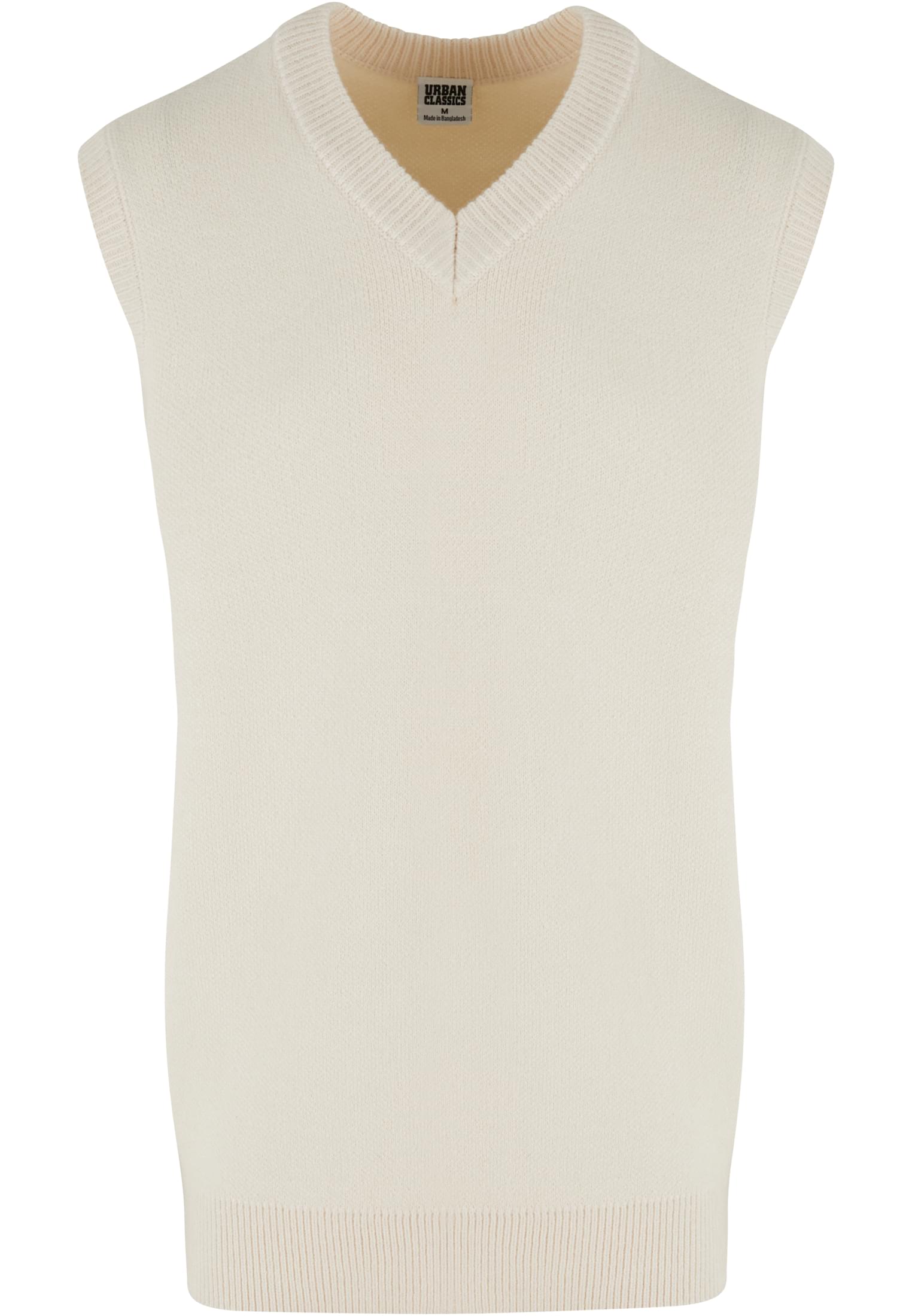 UC Men Gilet Knitted whitesand
