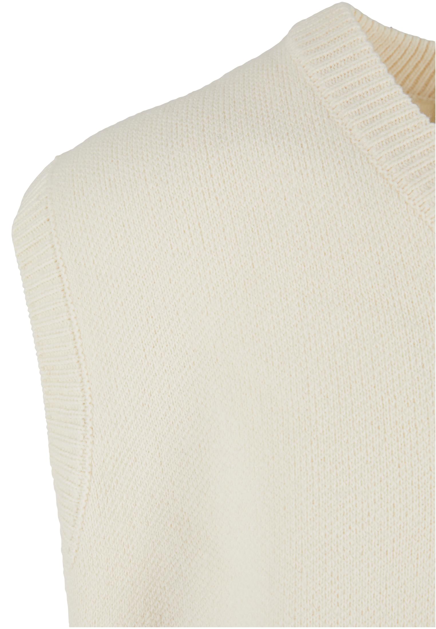 UC Men Gilet Knitted whitesand