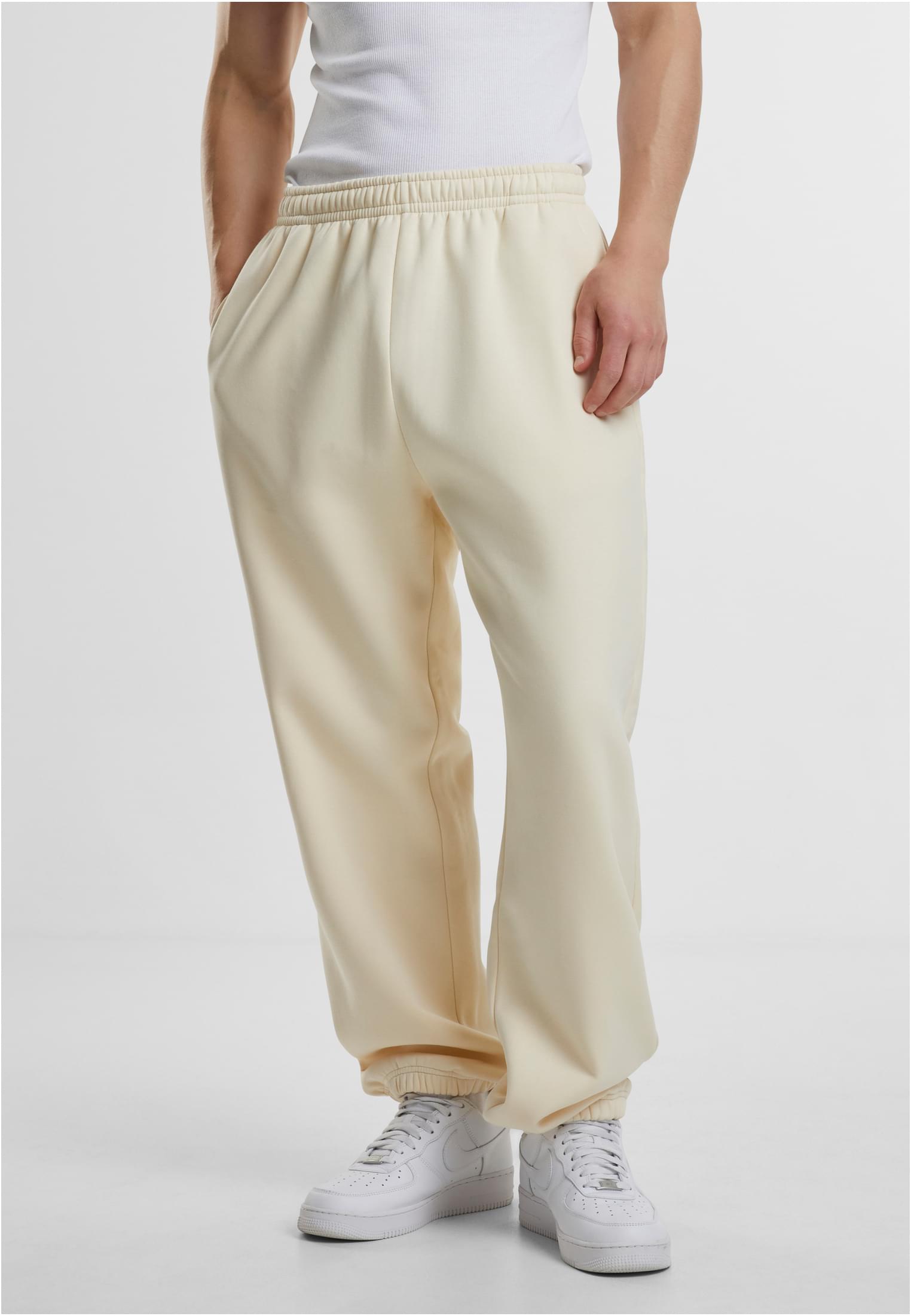UC Men Pantaloni della tuta Fluffy whitesand