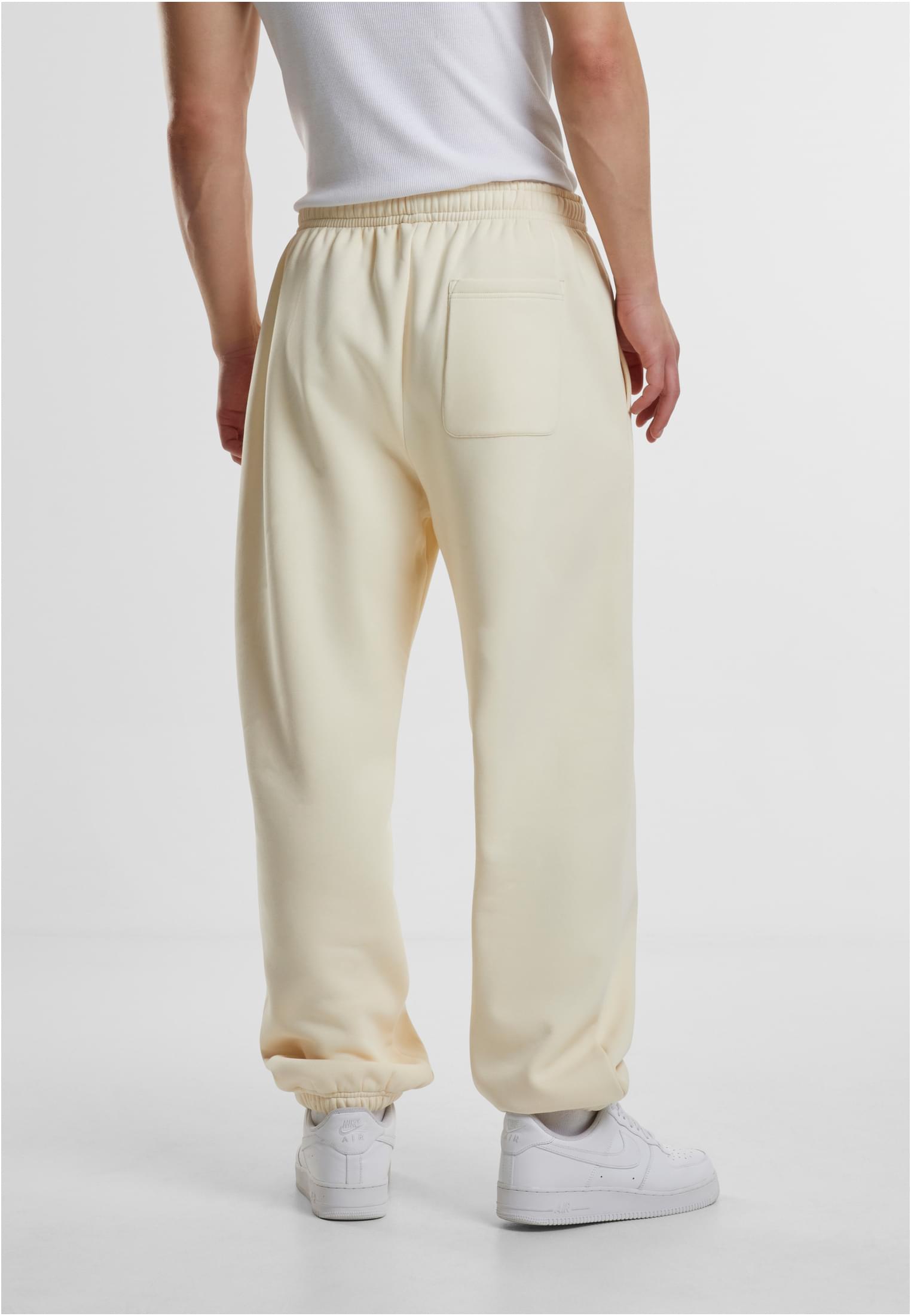 UC Men Pantaloni della tuta Fluffy whitesand